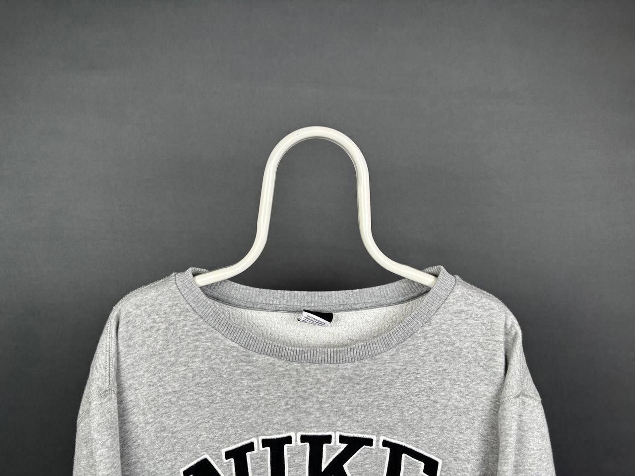 Nike Nike Sweatshirt Size XXL Gray Big Logo Vintage Size US XXL / EU 58 / 5 - 7 Thumbnail