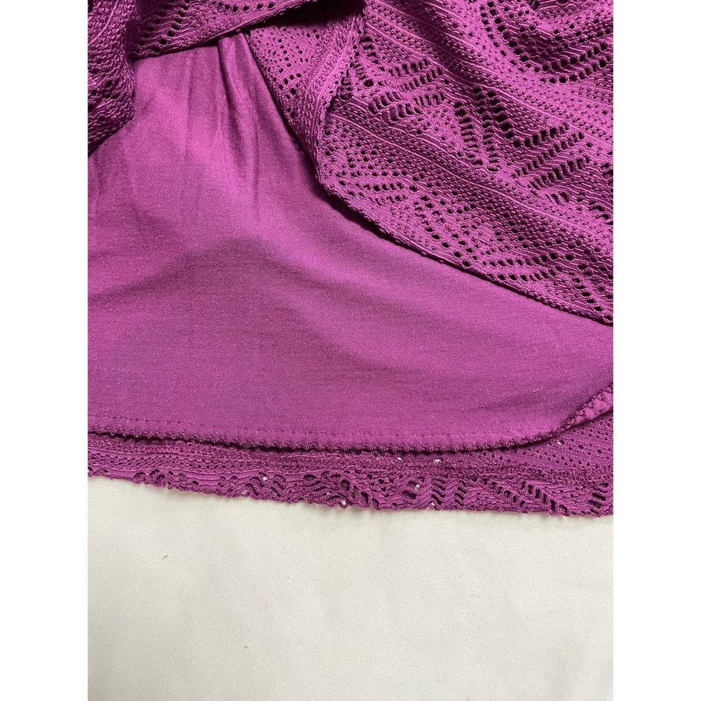 Anthropologie NWT New Anthropologie Maeve Laila Lace Purple Dress Size XS Size XS / US 0-2 / IT 36-38 - 9 Thumbnail