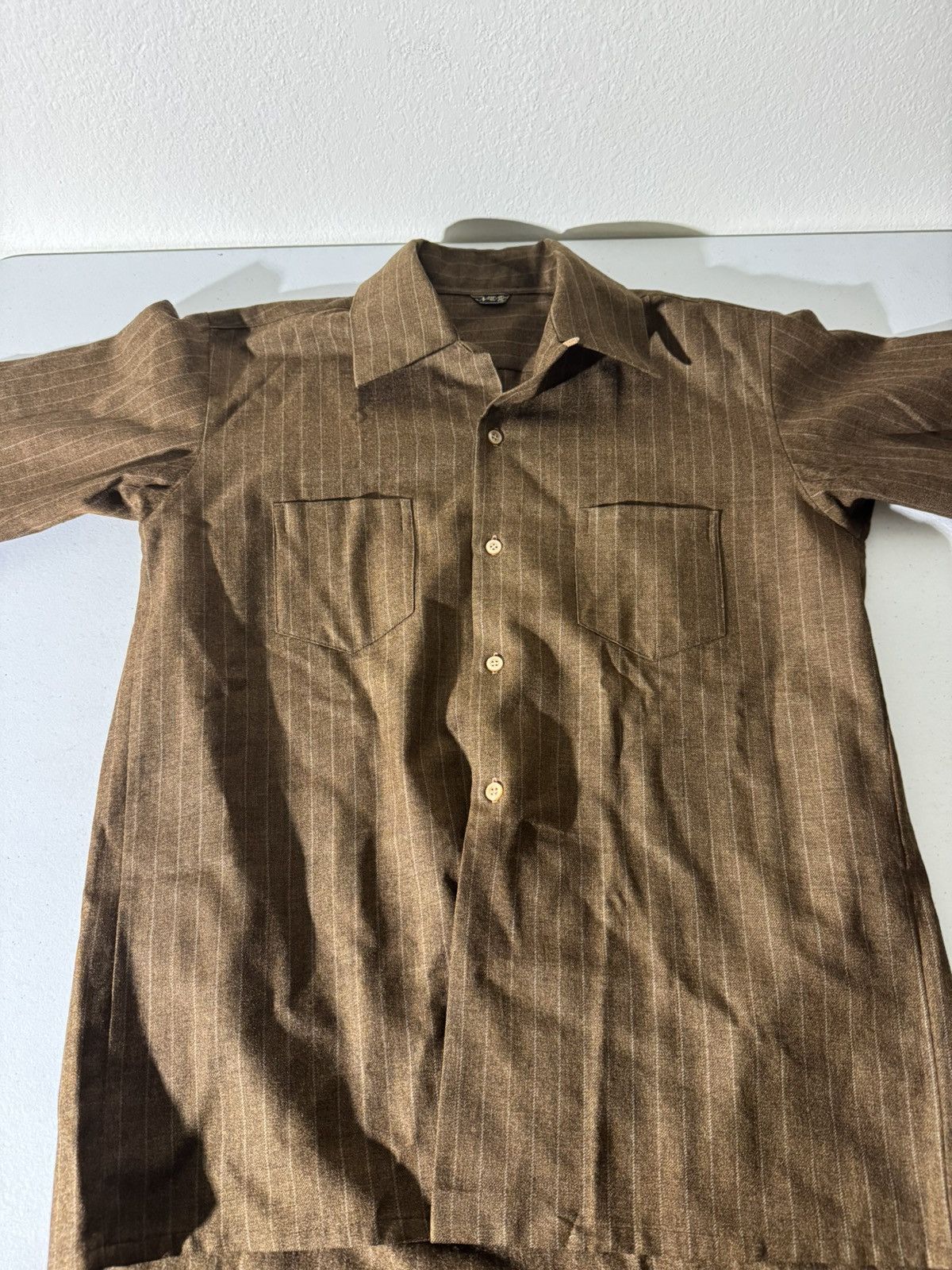 Japanese Brand Vintage Japanese Long-Sleeve Button Up Size US M / EU 48-50 / 2 - 1 Thumbnail