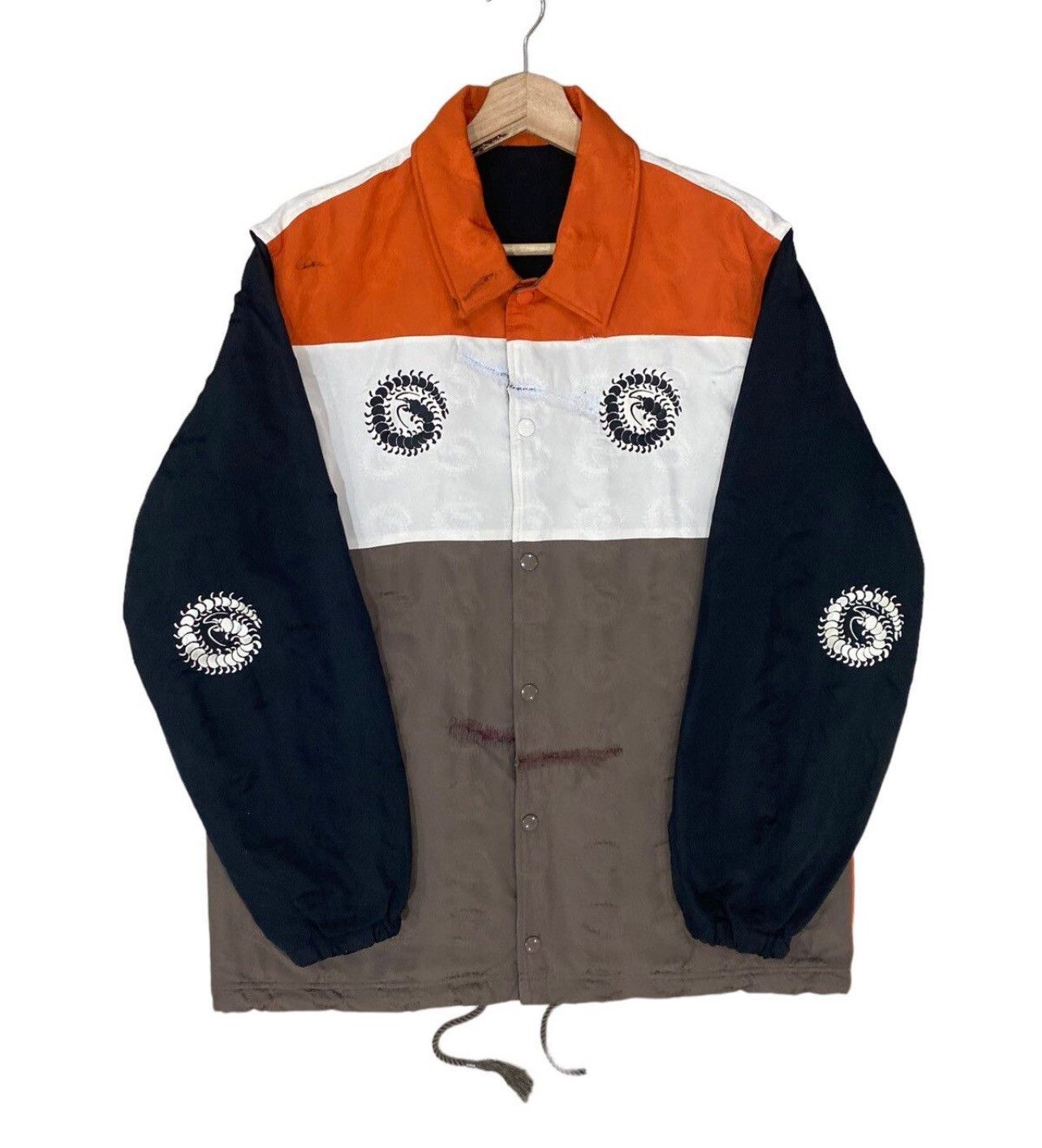 Japanese Brand × Jun Takahashi × Undercover 🔥Undercover Centipede Jacquard Snap Button Jacket Size US M / EU 48-50 / 2 - 2 Thumbnail