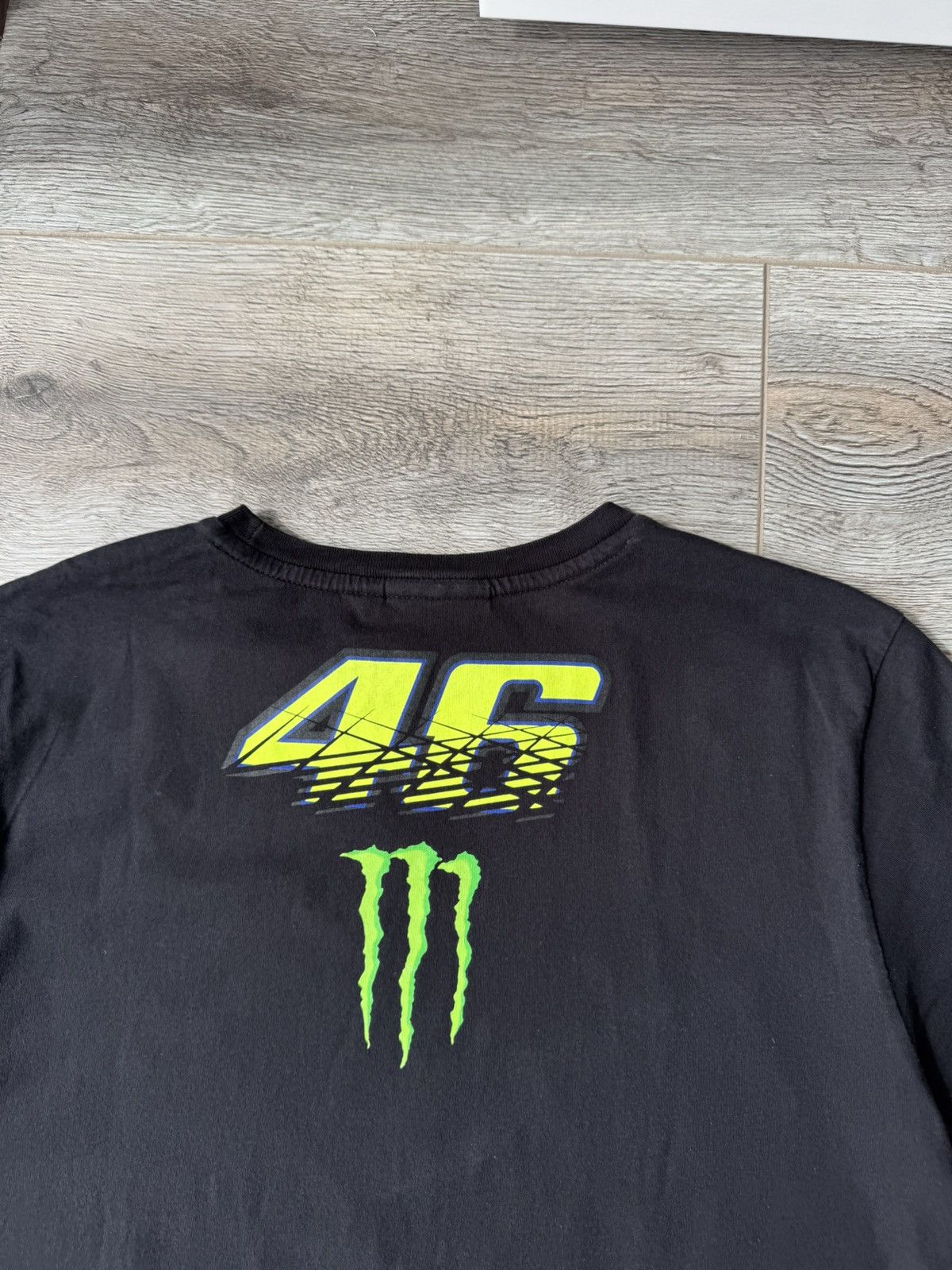 Vintage Vintage Valentino Rossi VR46 Monster Energy Racing Tee Size US M / EU 48-50 / 2 - 8 Thumbnail