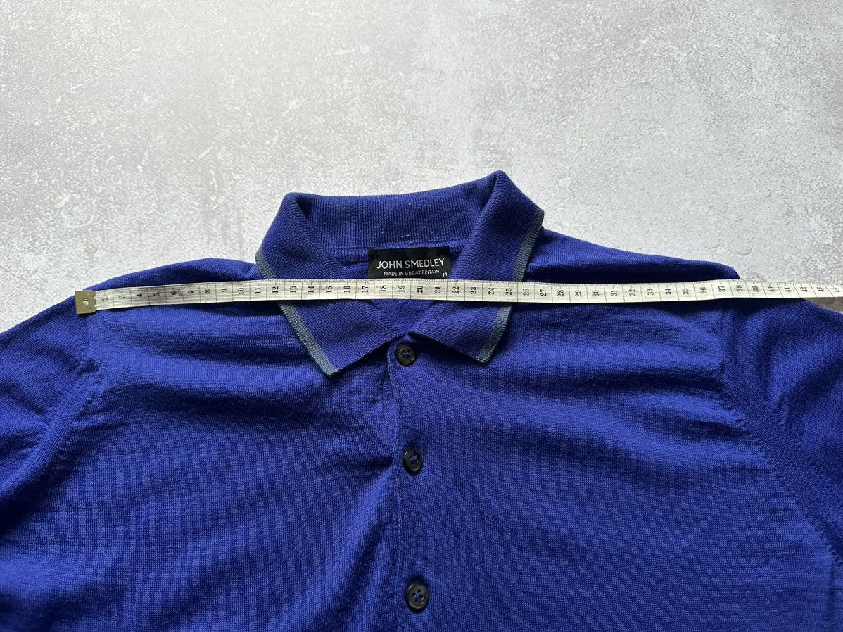 Designer × John Smedley × Vintage Sweater John Smedley Blue made in Great Britain size M Size US M / EU 48-50 / 2 - 9 Thumbnail