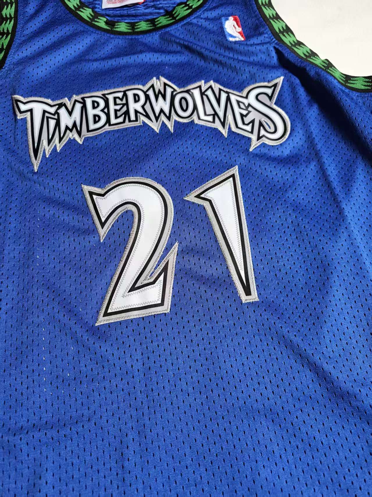 NBA Minnesota Timberwolves Kevin Garnett Jersey Blue Size US XL / EU 56 / 4 - 3 Thumbnail