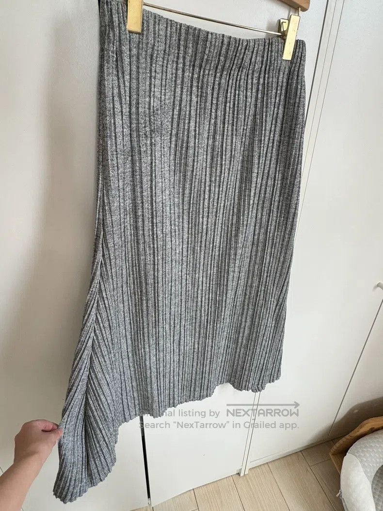 Other Issey Miyake size:5 Woven Texture Midi Skirt Size 22" - 4 Thumbnail