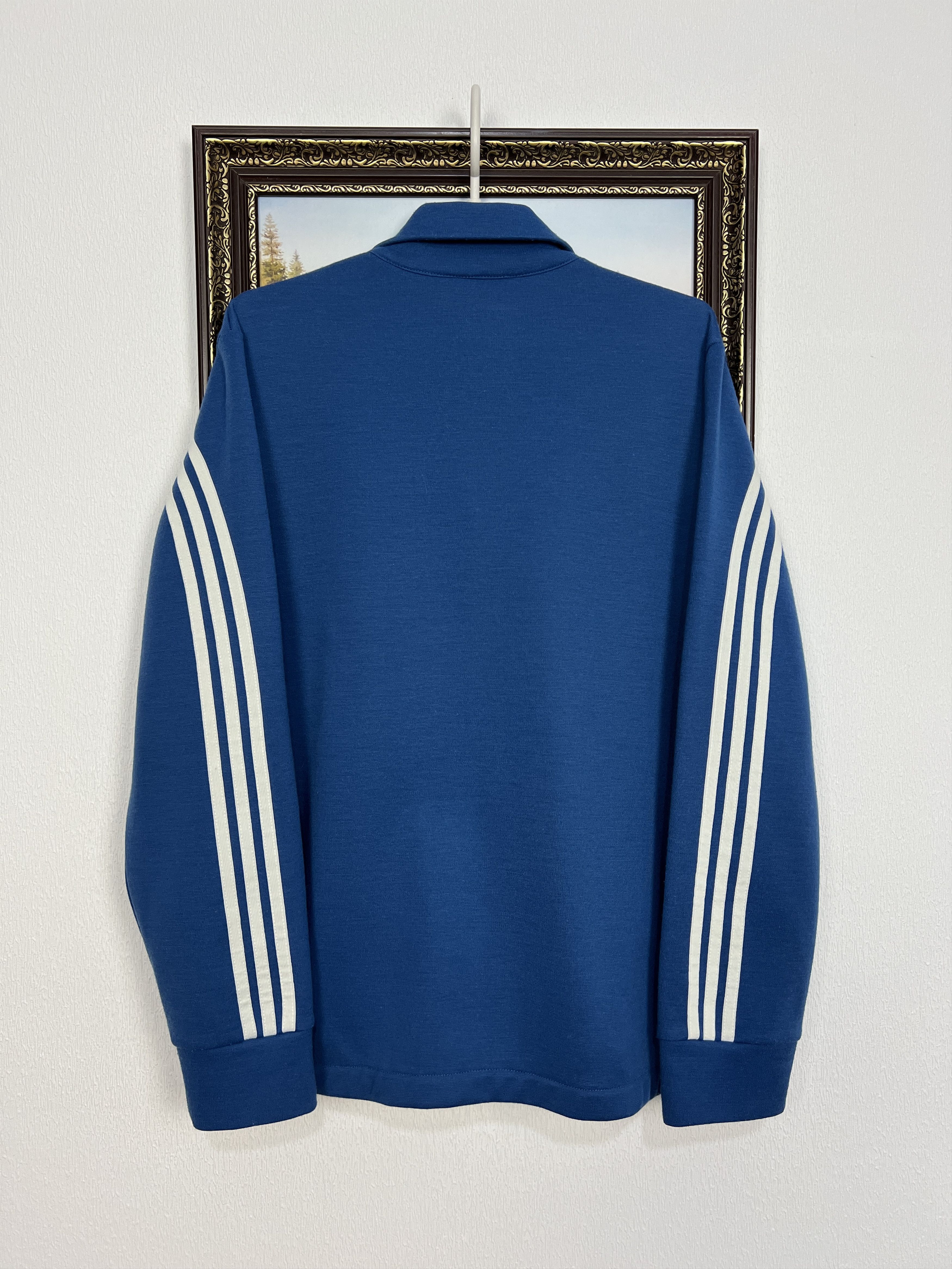 Adidas Vintage 80's Schwahn West Germany Jacket Blue Track Top Size US XXL / EU 58 / 5 - 8 Thumbnail
