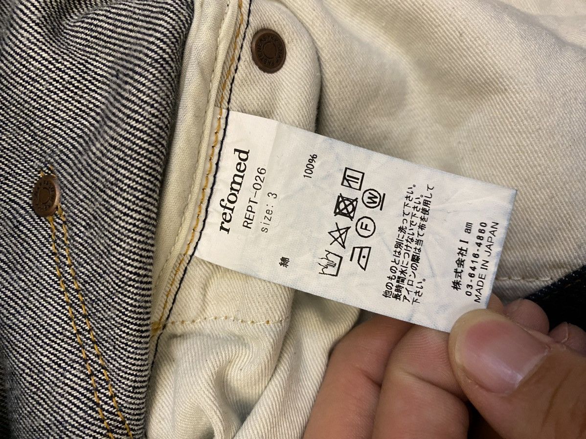 Japanese Brand Baggy Low Rise Denim Jeans Size US 32 / EU 48 - 8 Thumbnail