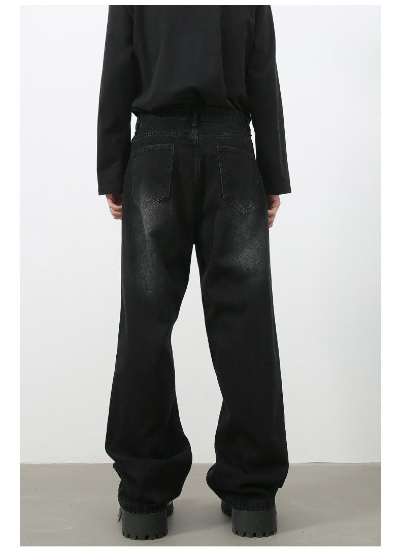 Japanese Brand American high street retro distressed loose straight jeans Size US 32 / EU 48 - 6 Thumbnail