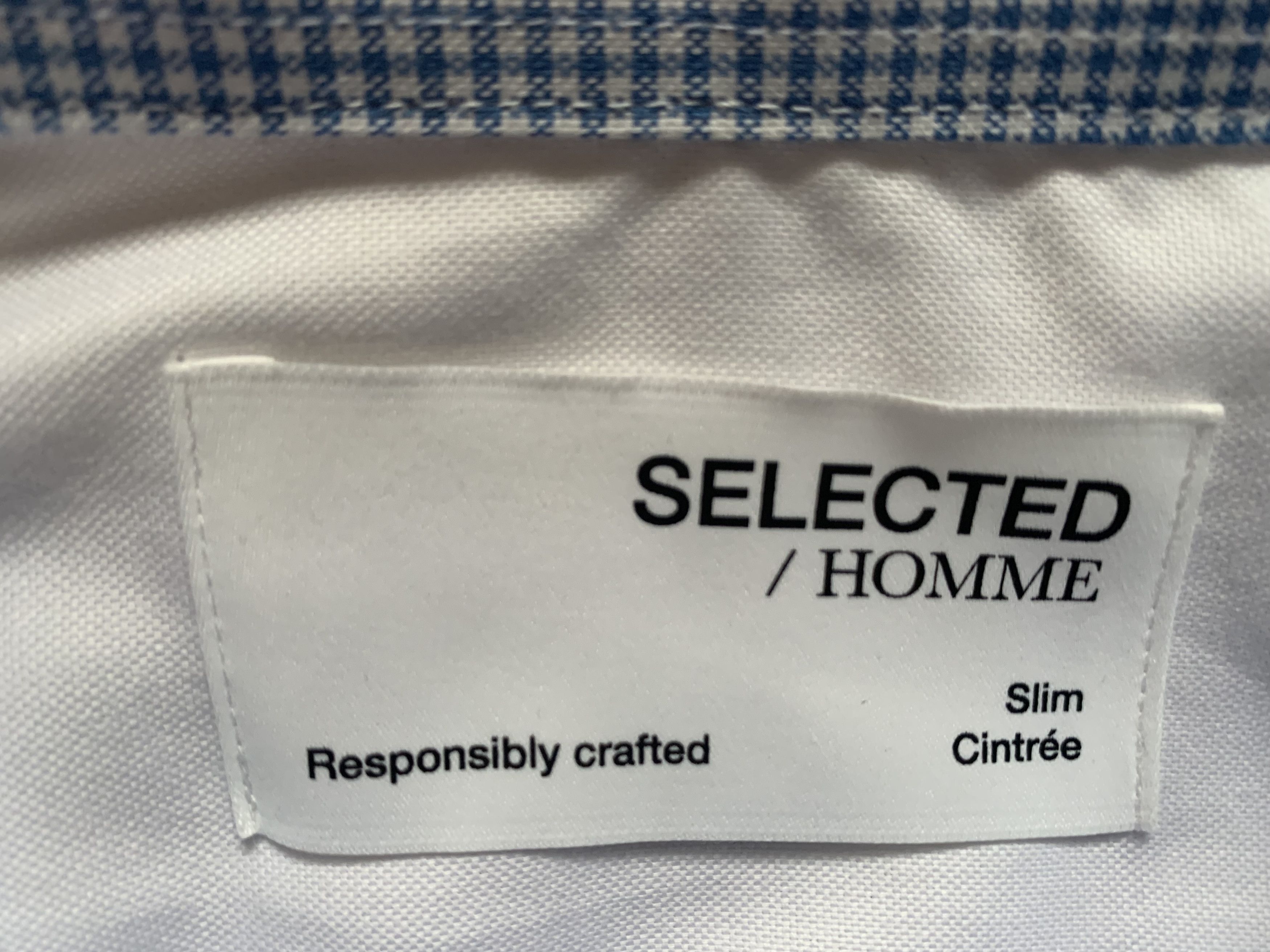 Selected Homme Selected Homme New White Basic Long Sleeve Shirt Size US XL / EU 56 / 4 - 7 Thumbnail
