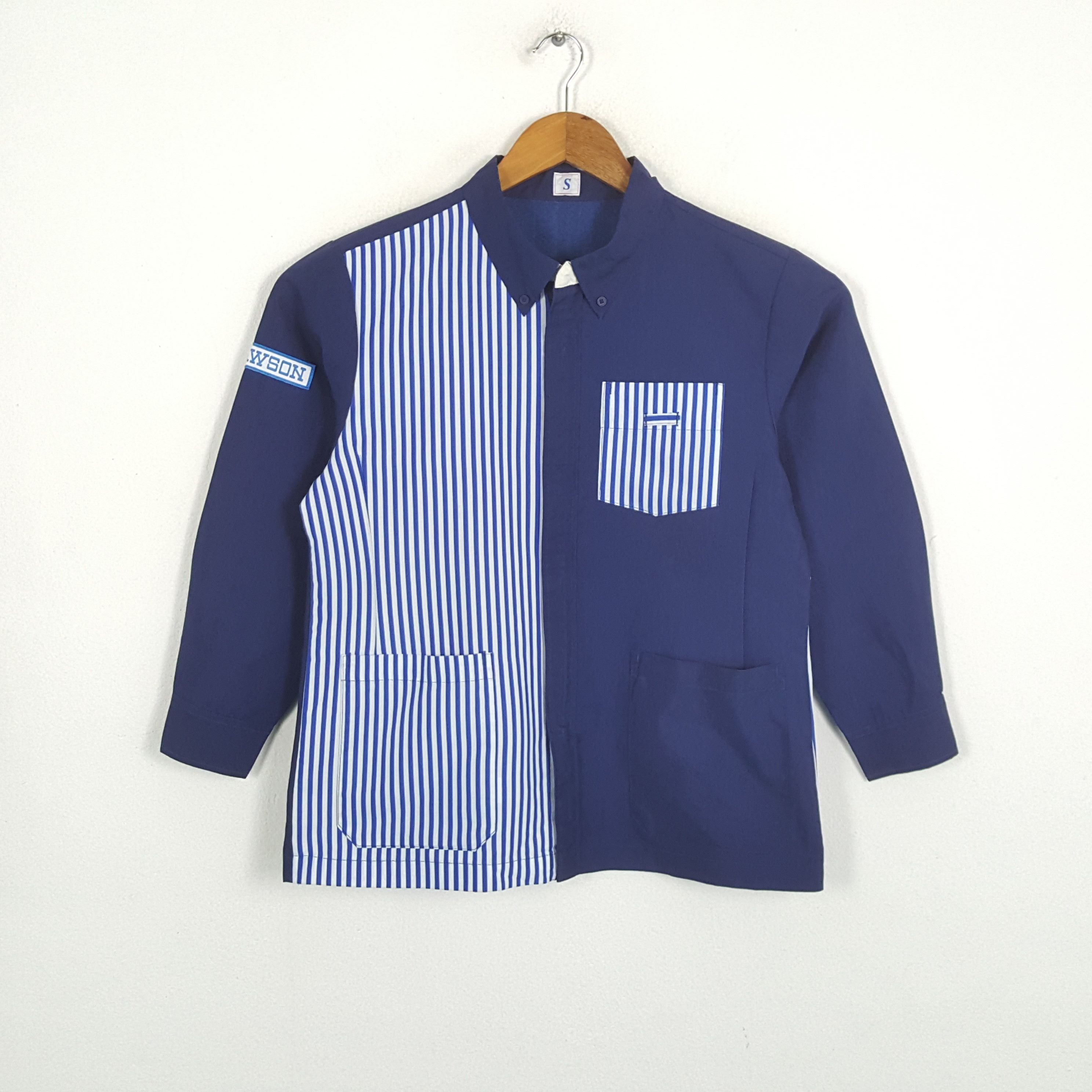 Japanese Brand × Vintage Vintage LAWSON Japanese Brand Working Shirt Jacket Size US S / EU 44-46 / 1 - 1 Thumbnail