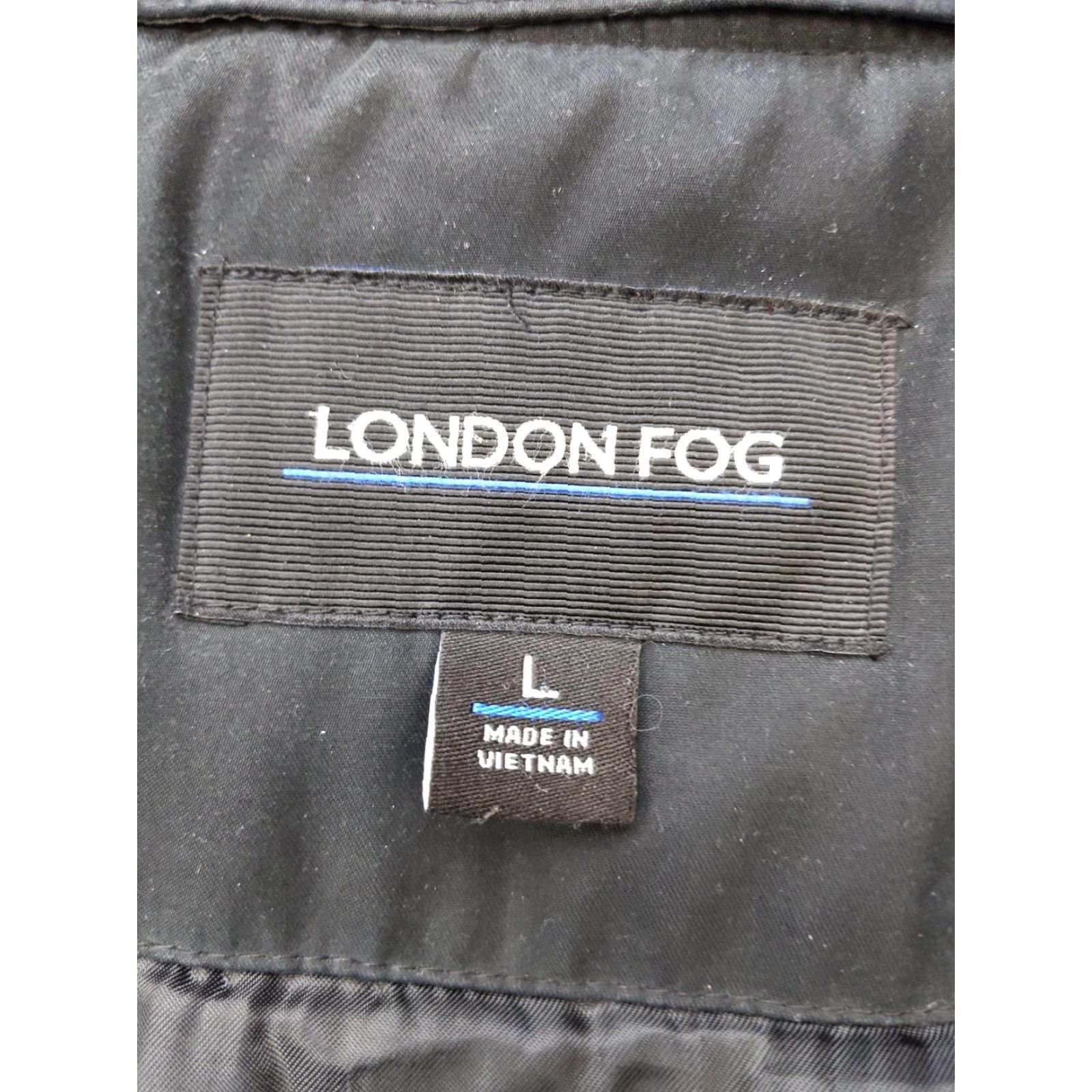 London Fog London Fog Jacket Mens L Black Insulated Full Zip Parka Stand Collar Casual Size US L / EU 52-54 / 3 - 6 Thumbnail
