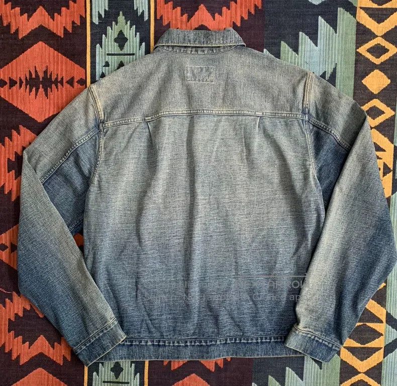 RRL Ralph Lauren RRL Ralph Lauren Indigo cotton ultra soft denim jacket Size US M / EU 48-50 / 2 - 2 Thumbnail