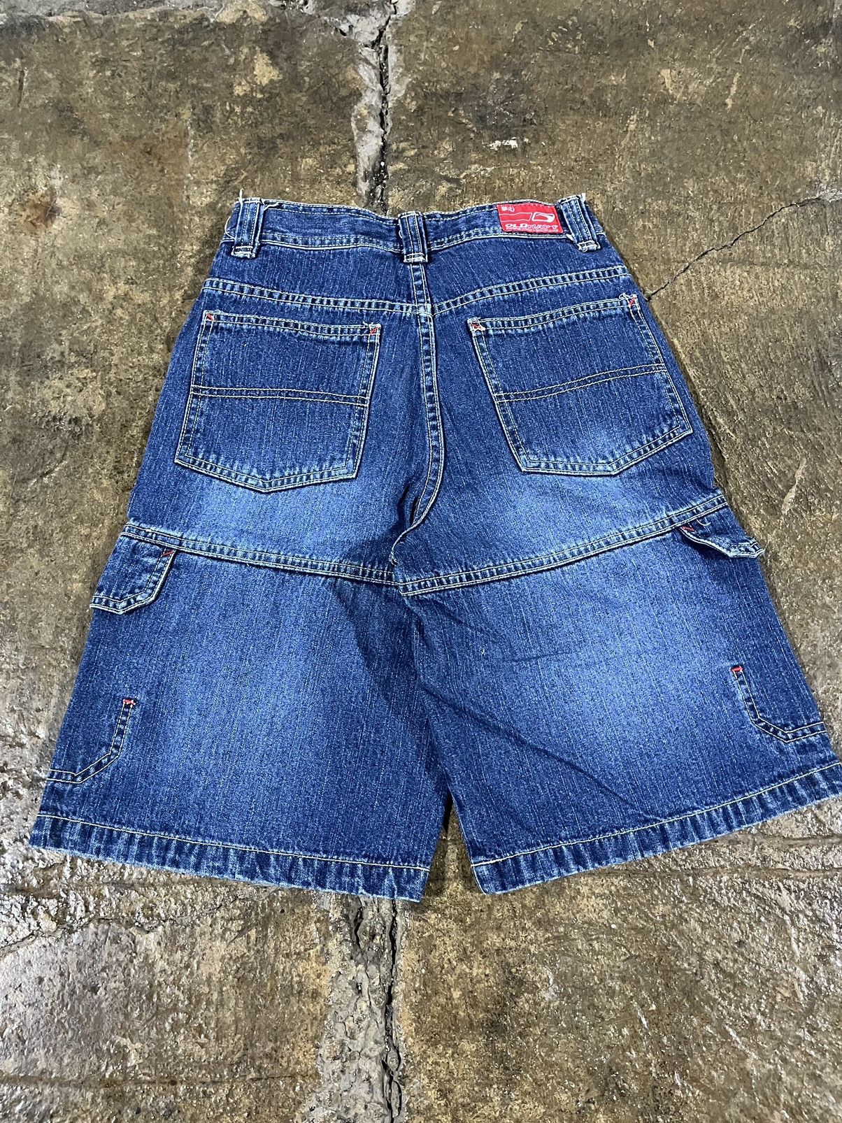 JNCO × Southpole × Vintage Crazy Vintage Y2K Old Navy Baggy Jorts Skater Cargo Shorts Size US 26 / EU 42 - 3 Thumbnail