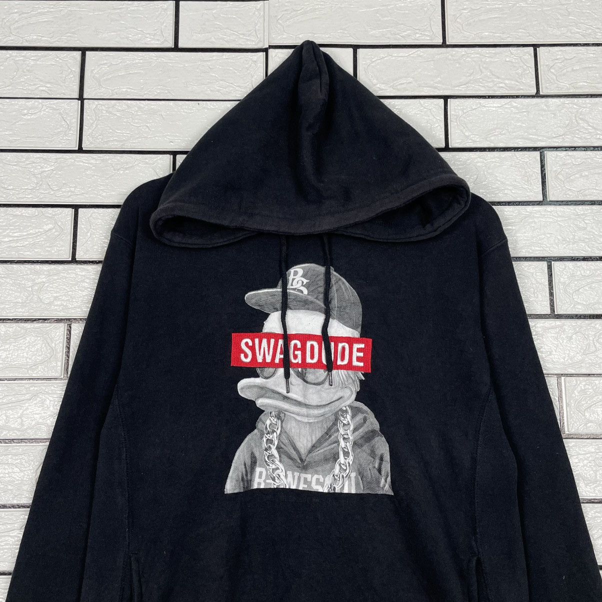 Japanese Brand B One Soul Swag Dude Pullover Hoodie Size US S / EU 44-46 / 1 - 2 Thumbnail