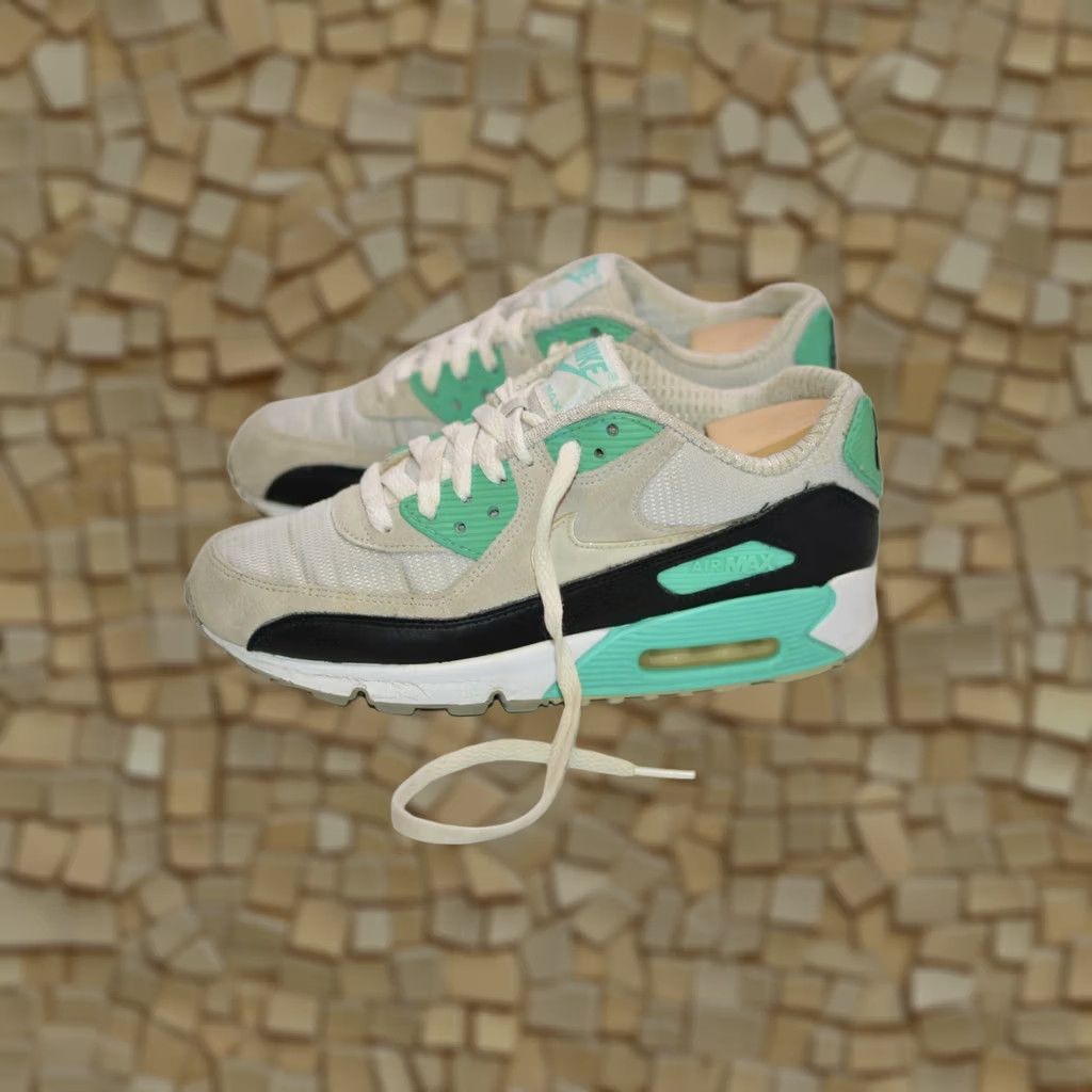 Nike Nike Air Max 90 Premium LE 'Neutral Grey Mint' W Sneaker 2009 375572-011 US 7.5 EU 38.5 Size 38.5 Womens Shoes Size US 9 / IT 39 - 1 Thumbnail