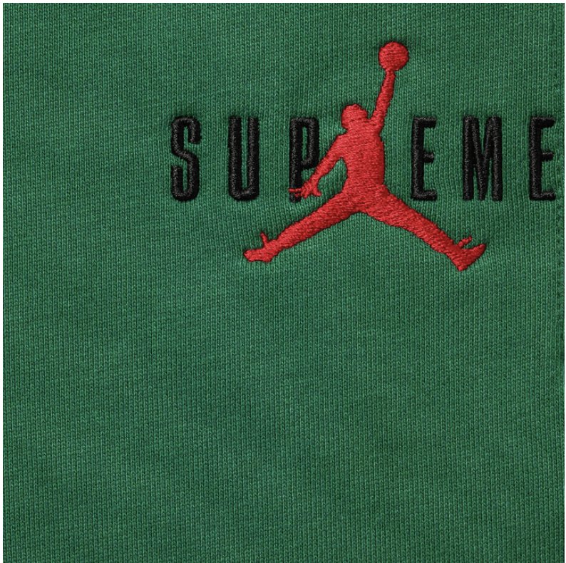 Jordan Brand × Supreme Supreme Jordan Sweatpant - Green Size US 36 / EU 52 - 2 Thumbnail