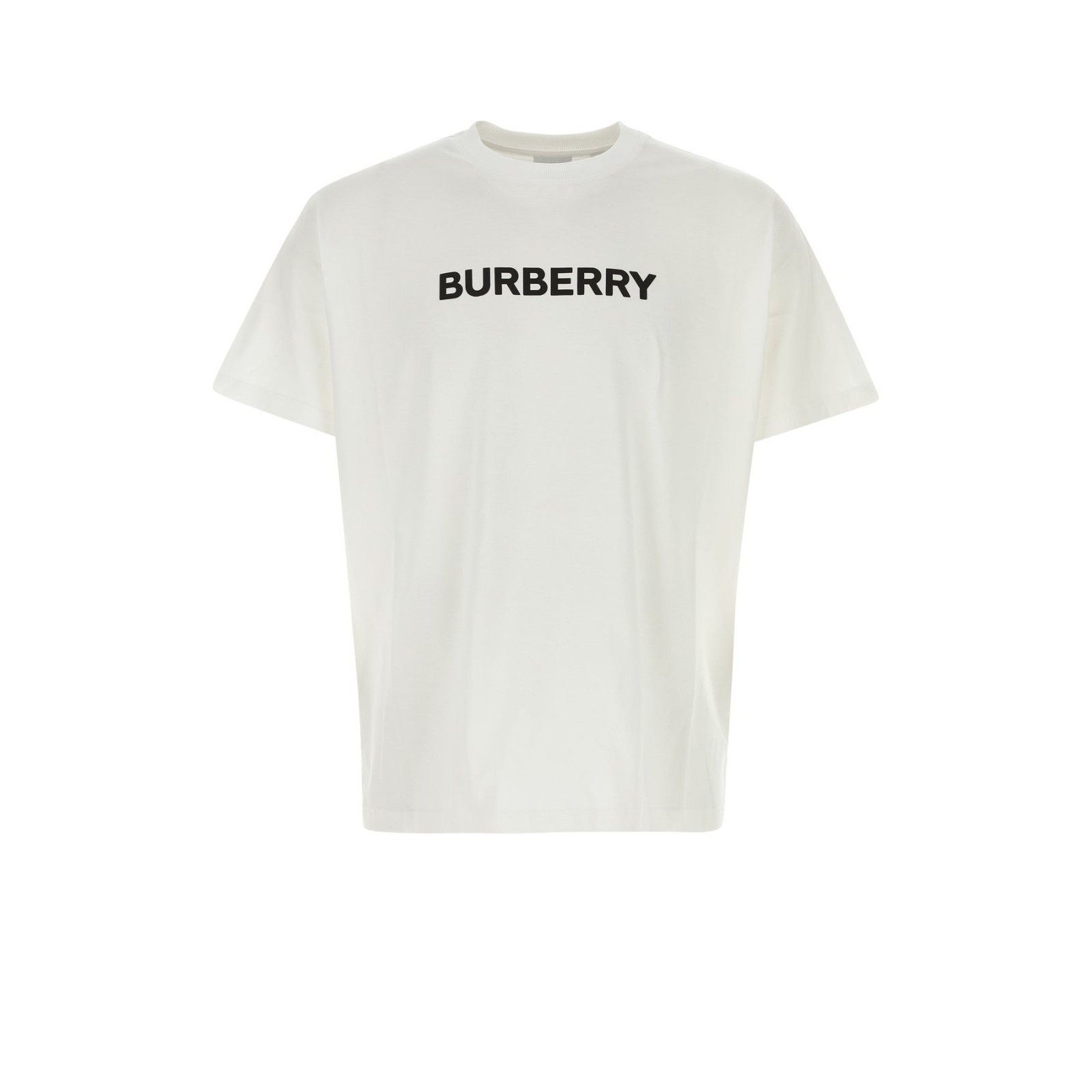BURBERRY White Cotton T-shirt New/Authentic (Men's size:XL;)
