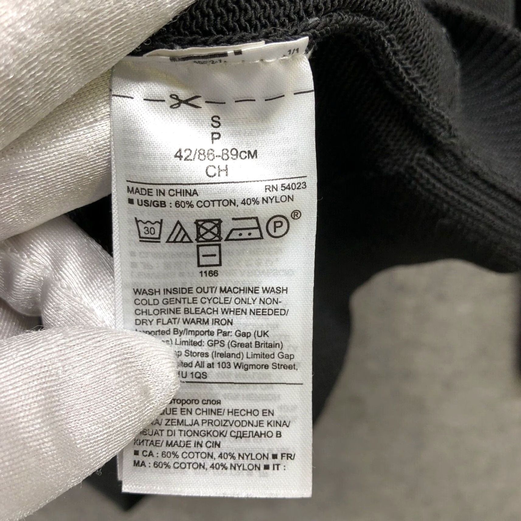 Banana Republic Banana Republic Crewneck Sweater Womens Small Black Cotton Knit 3/4 Sleeve Pullover Size S / US 4 / IT 40 - 7 Thumbnail