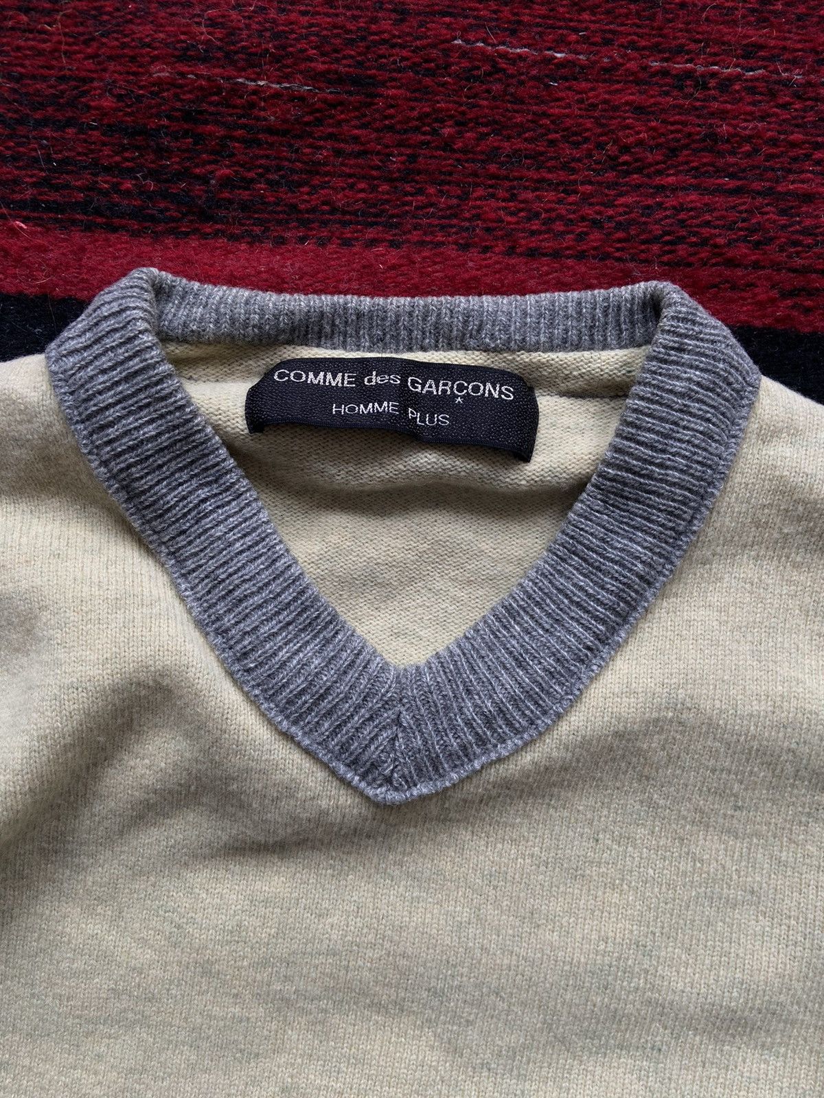 Comme des Garcons Homme Plus Contrast Jumper Size US M / EU 48-50 / 2 - 2 Thumbnail