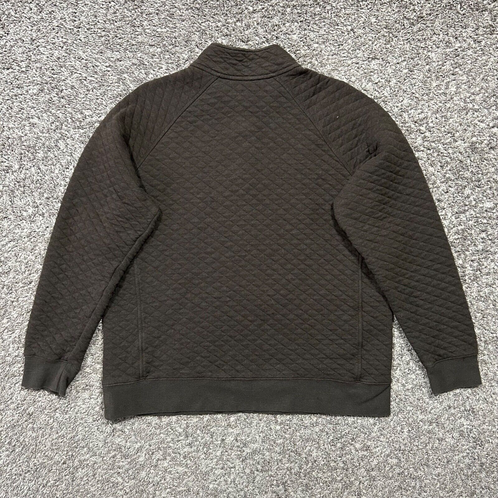 Eddie Bauer Eddie Bauer Quilted Jacket Quarter Snap Button Pullover y2k Size US L / EU 52-54 / 3 - 7 Thumbnail