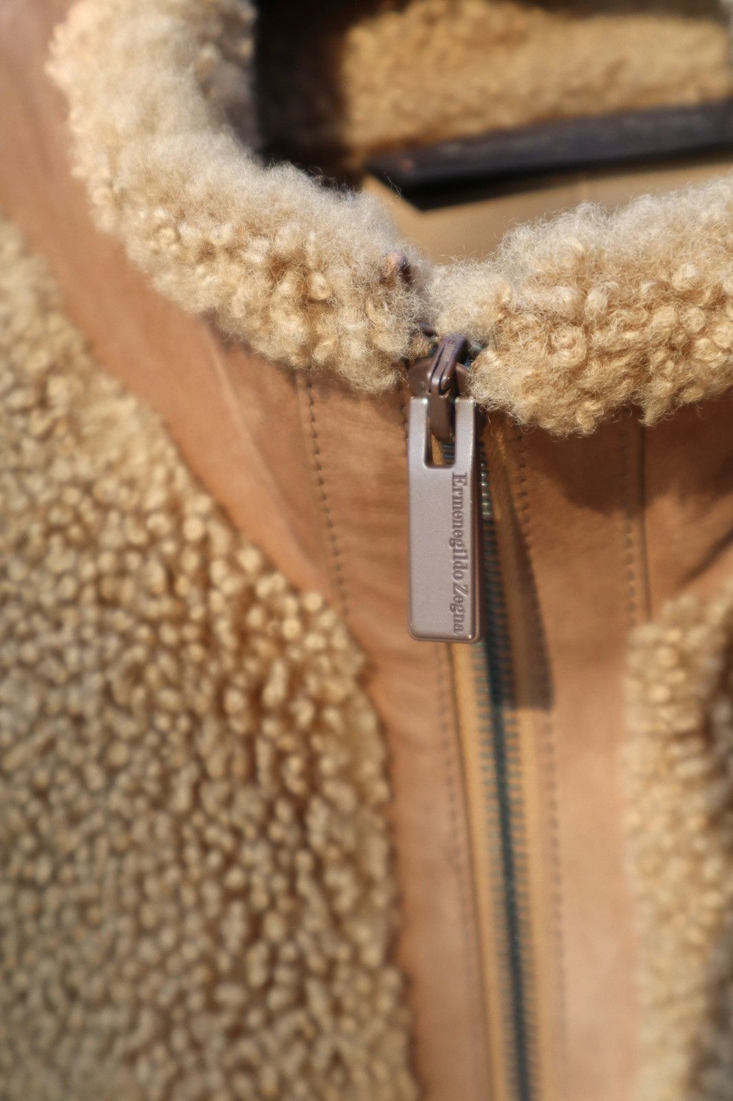 Ermenegildo Zegna Ermenegildo Zegna shearling leather jacket Size US M / EU 48-50 / 2 - 7 Thumbnail