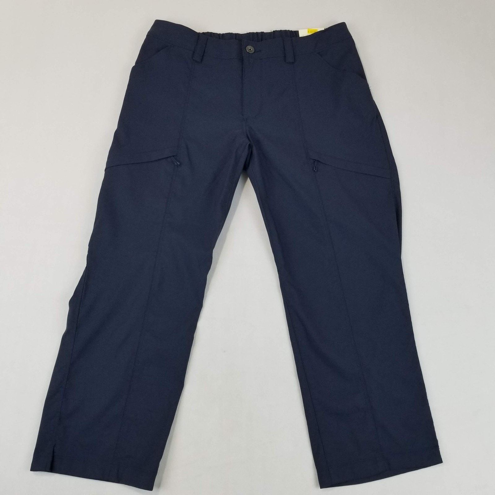 Duluth Trading Company Duluth Trading Capri Pants Womens 6 Navy Dry on the Fly NEW Size 28" / US 6 / IT 42 - 1 Thumbnail