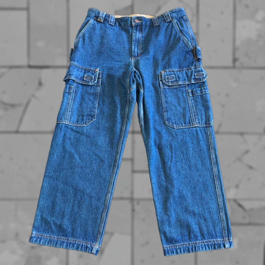 CO Duluth Trading Co Jeans Mens Casual Blue Size 38 Inseam 28.5 In Straight Blue Mens Size US 38 / EU 54 - 1 Thumbnail