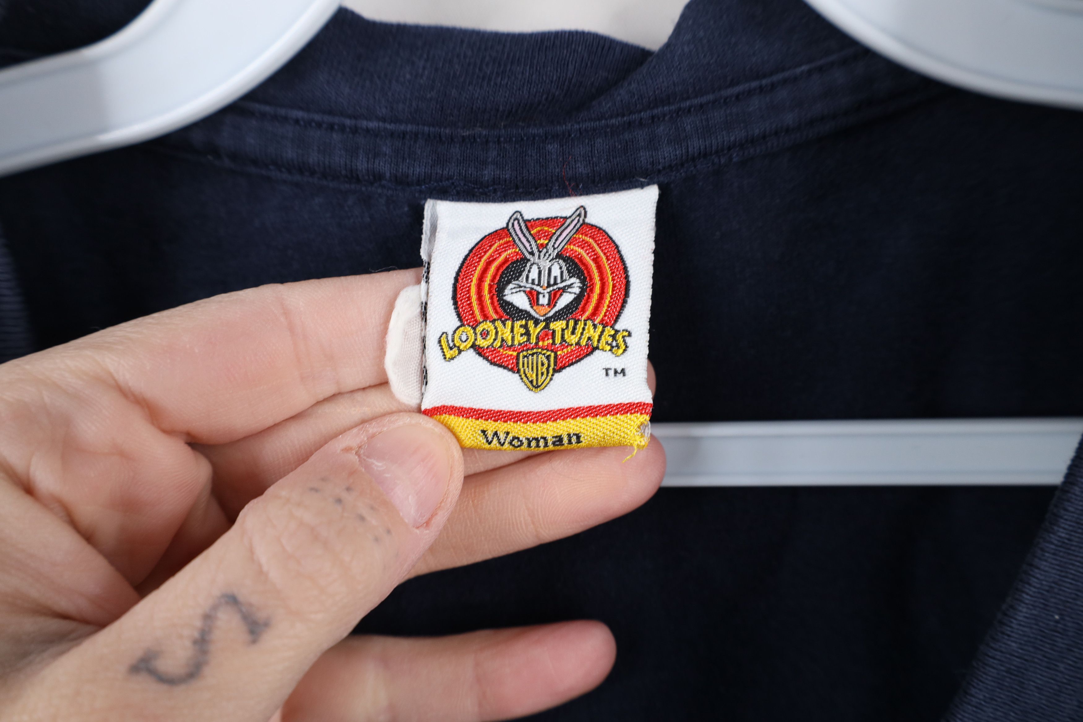Vintage Vintage Y2K 2000 Looney Tunes Behave Taz She Devil T-Shirt Size XXL / US 16-18 / IT 52-54 - 8 Thumbnail