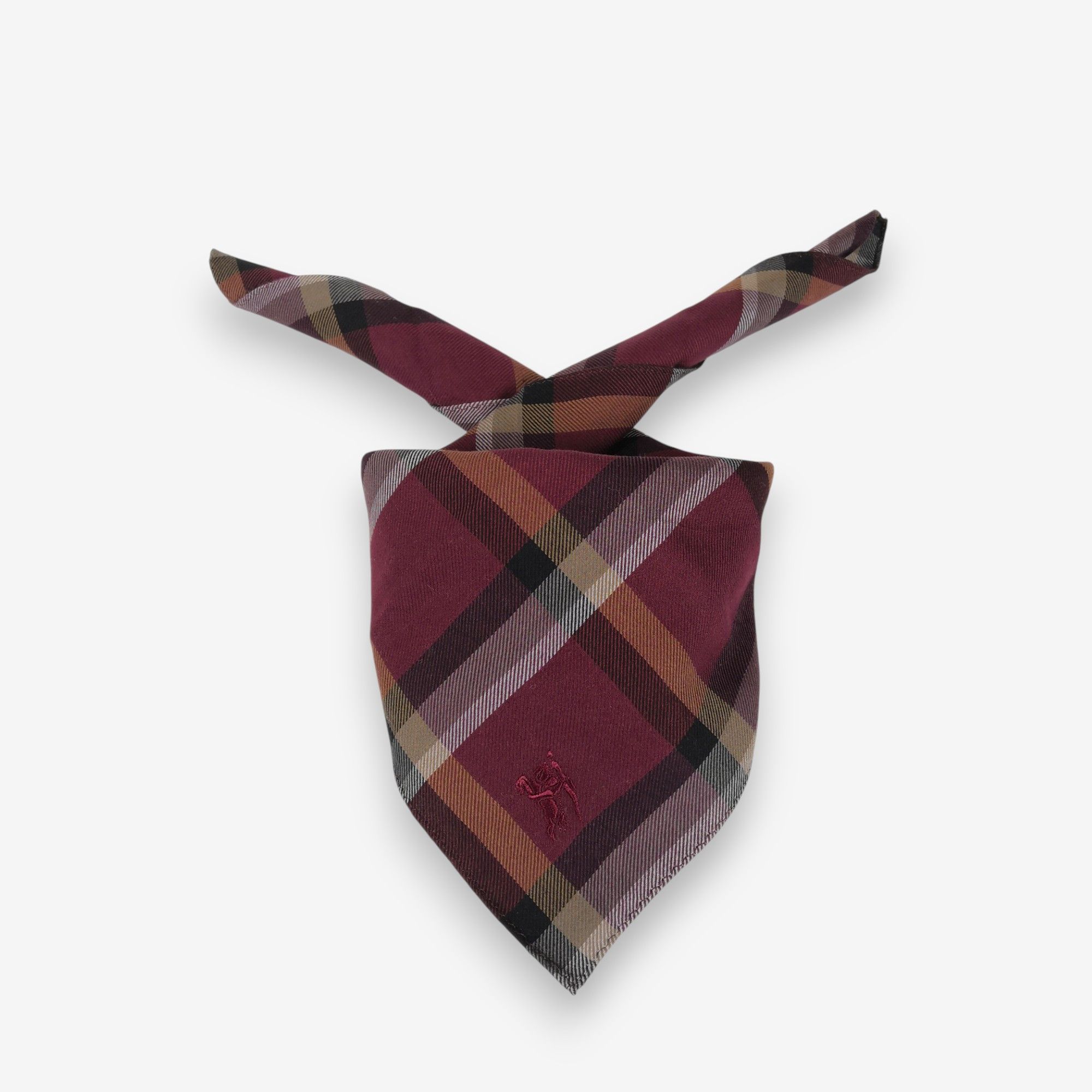 Burberry Vintage Burberry Handkerchief Pocket Square Bandana Size ONE SIZE - 1 Thumbnail