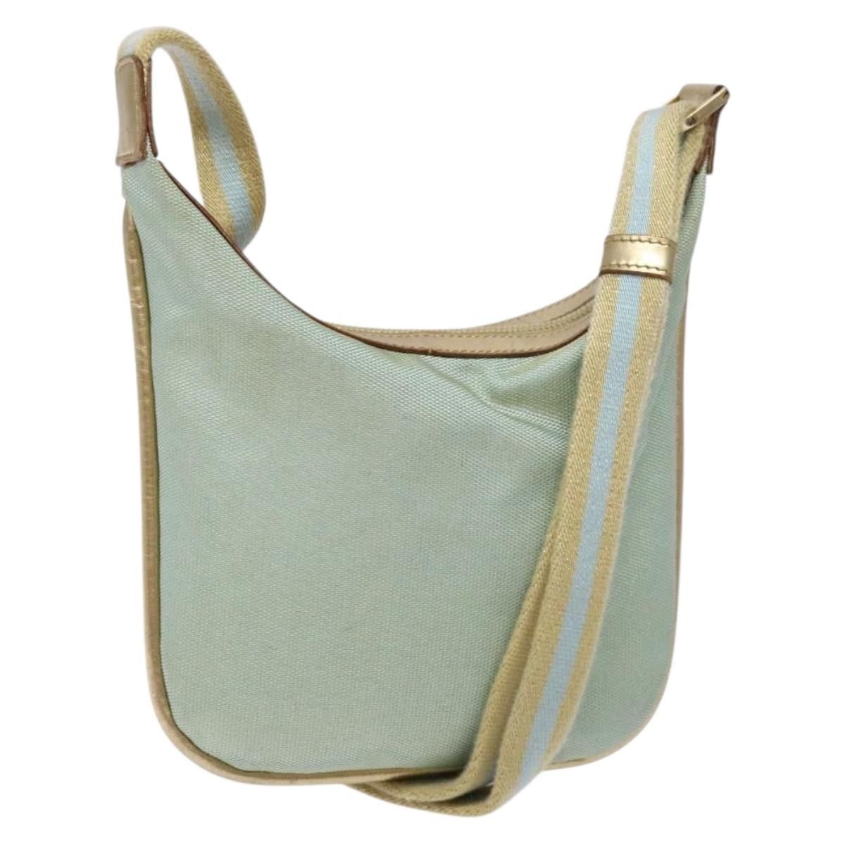 Gucci GUCCI Sherry Line Shoulder Bag Canvas Light Blue Gold 005 Size ONE SIZE - 1 Thumbnail
