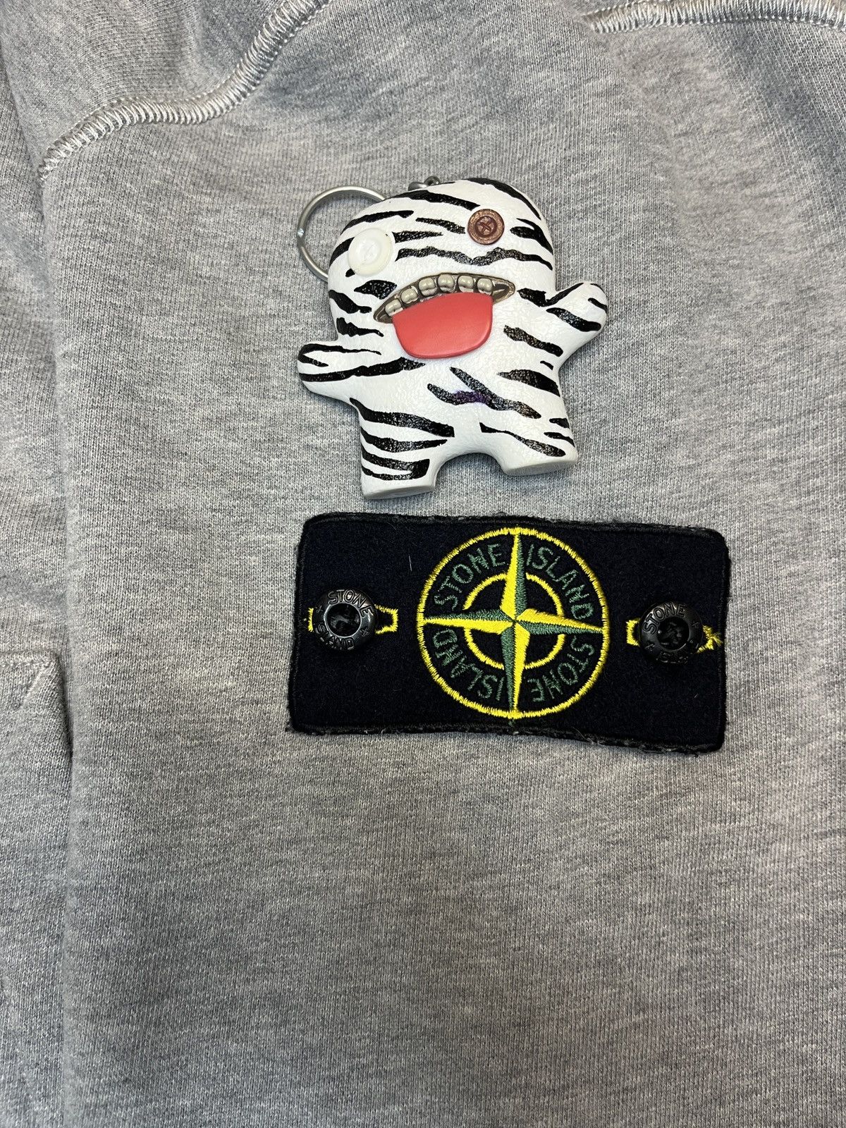 Stone Island Stone island gray hoodie Size US S / EU 44-46 / 1 - 6 Thumbnail