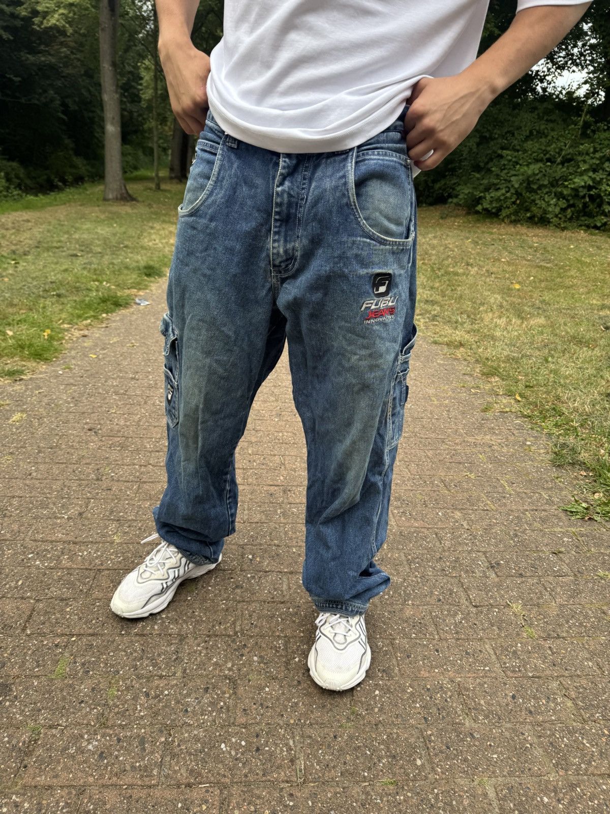 Fubu Fubu Vintage Jeans Avantgarde Streetwear Y2K Size US 34 / EU 50 - 6 Thumbnail