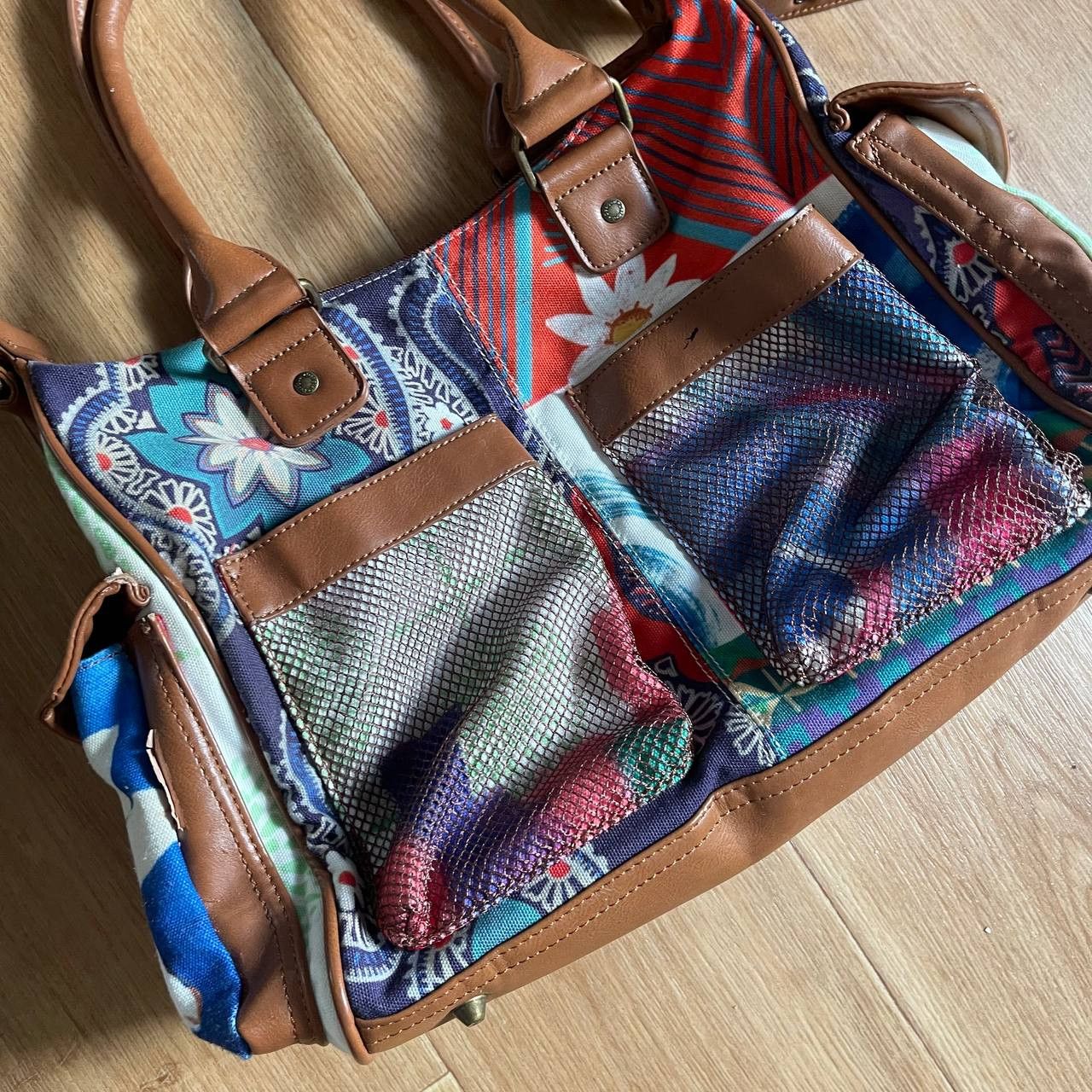 Desigual Desigual Leather Shoulder Bags Size ONE SIZE - 9 Thumbnail