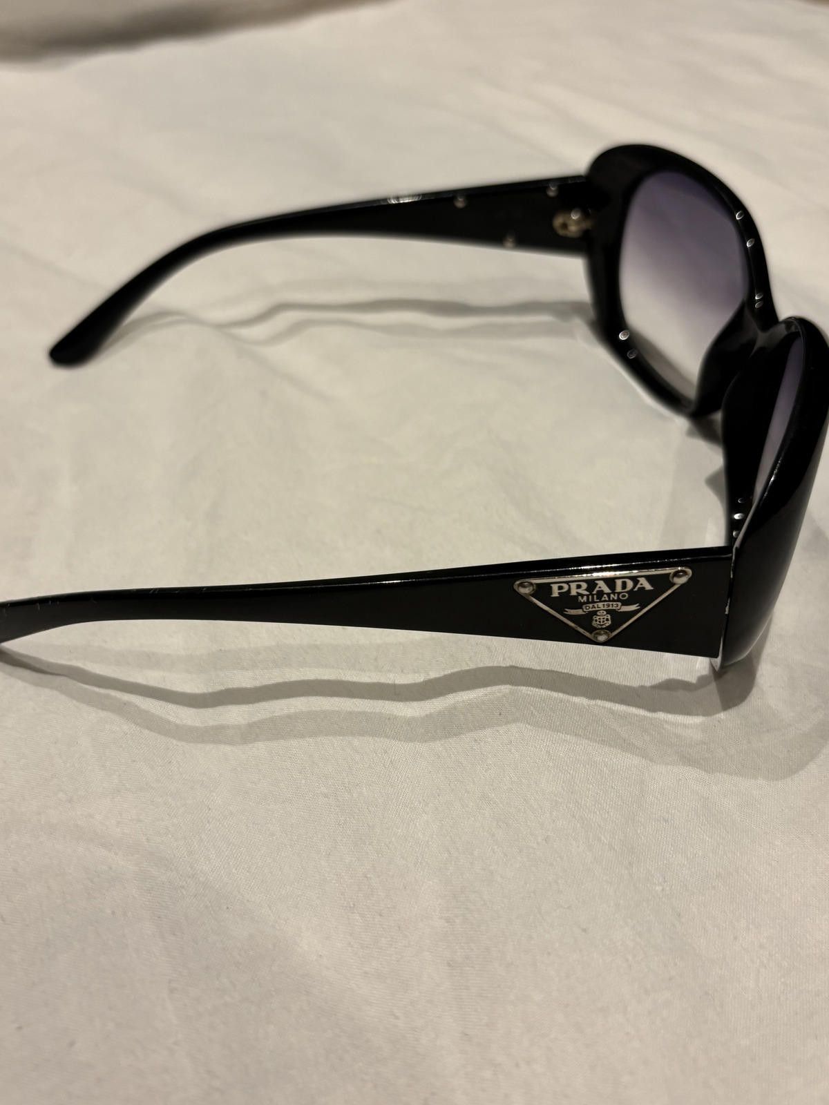 Prada Prada - Black Oversized Sunglasses with Gradient Lenses Size ONE SIZE - 5 Thumbnail