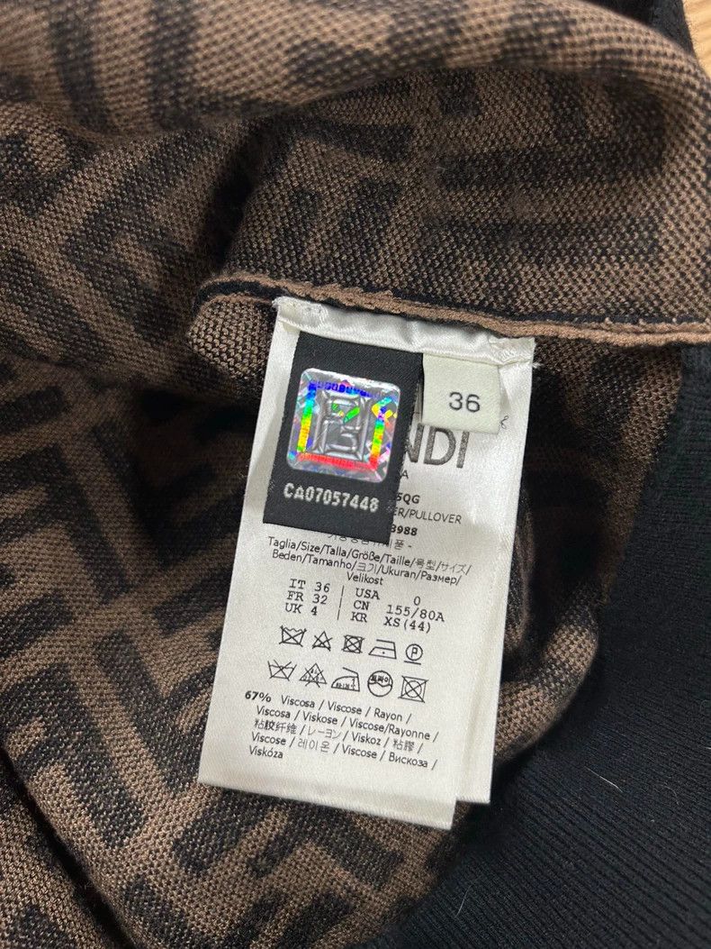 Fendi Fendi size 36 Old-fashioned knitting Size US XXS / EU 40 - 3 Thumbnail
