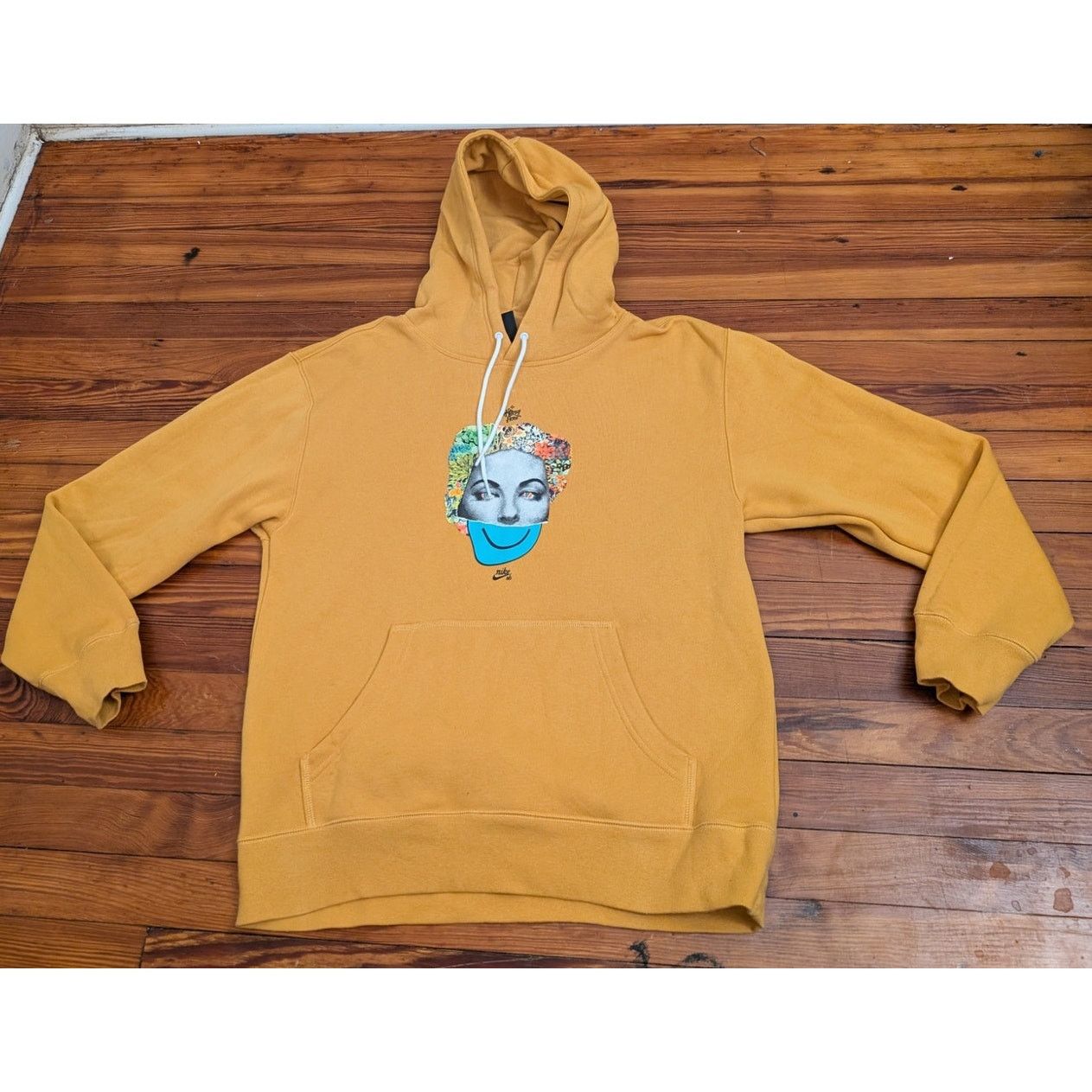 Nike Nike SB The Killing Floor Hoodie Yellow Mens Small Size US S / EU 44-46 / 1 - 1 Thumbnail