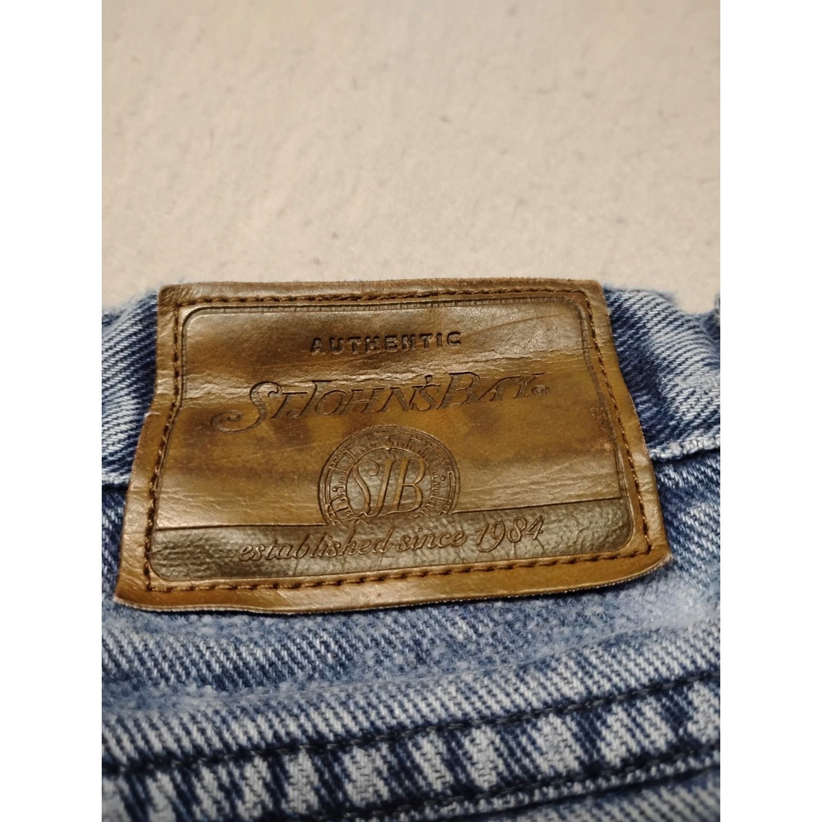 St. Johns Bay St Johns Bay (26") Women's Vintage Straight Blue Denim Jeans Size 30" / US 8 / IT 44 - 9 Thumbnail
