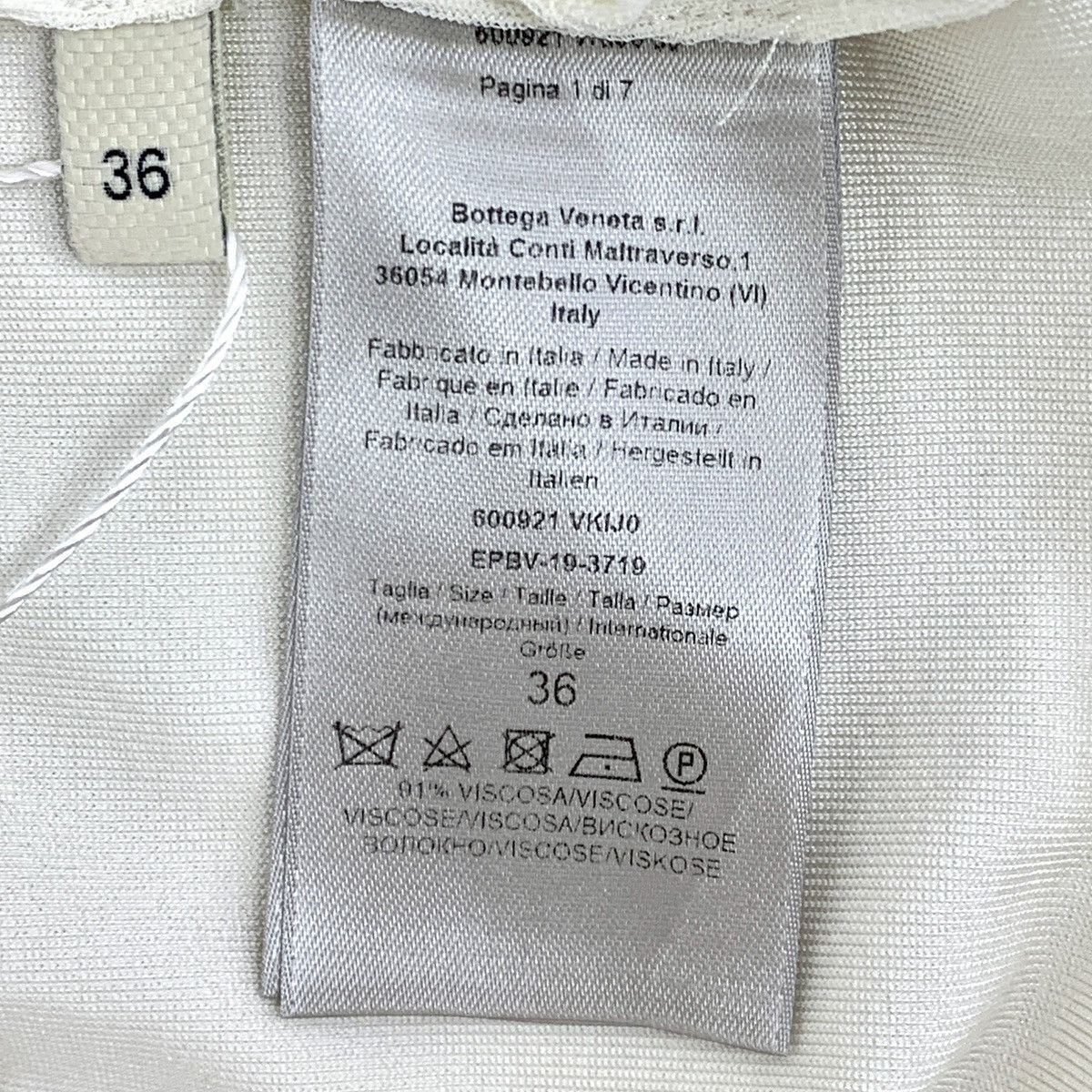 Bottega Veneta Bottega Veneta Single-Breasted Long Sleeve Polo Shirt K26WX Size S / US 4 / IT 40 - 6 Thumbnail