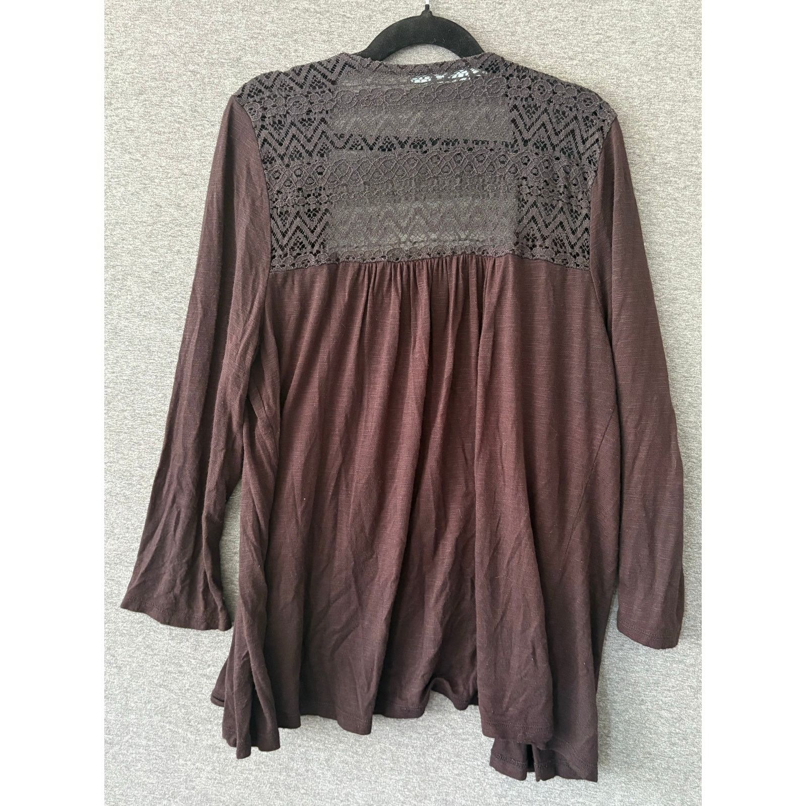Other Maurices | Black Open Cardigan Shawl Workwear | Medium Size M / US 6-8 / IT 42-44 - 2 Thumbnail