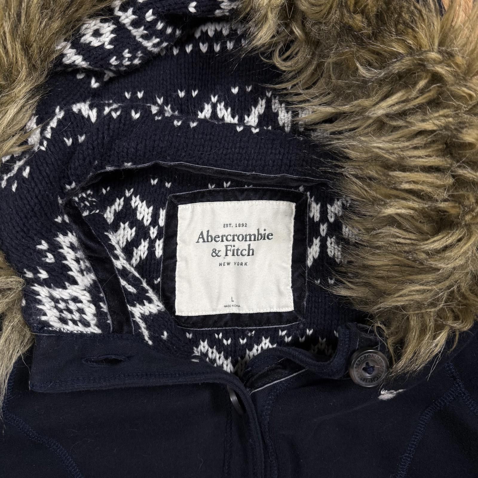 Abercrombie & Fitch Fur Lined Hoodie Women