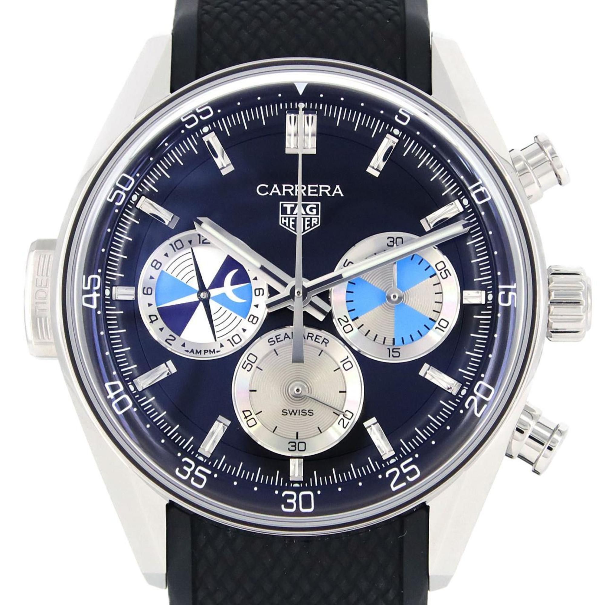 Tag Heuer TAG Heuer Carrera Chronograph Seafarer Hodinkee LIMITED CBS2014.FT6293 SS Wristwatch Automatic Size ONE SIZE - 1 Thumbnail