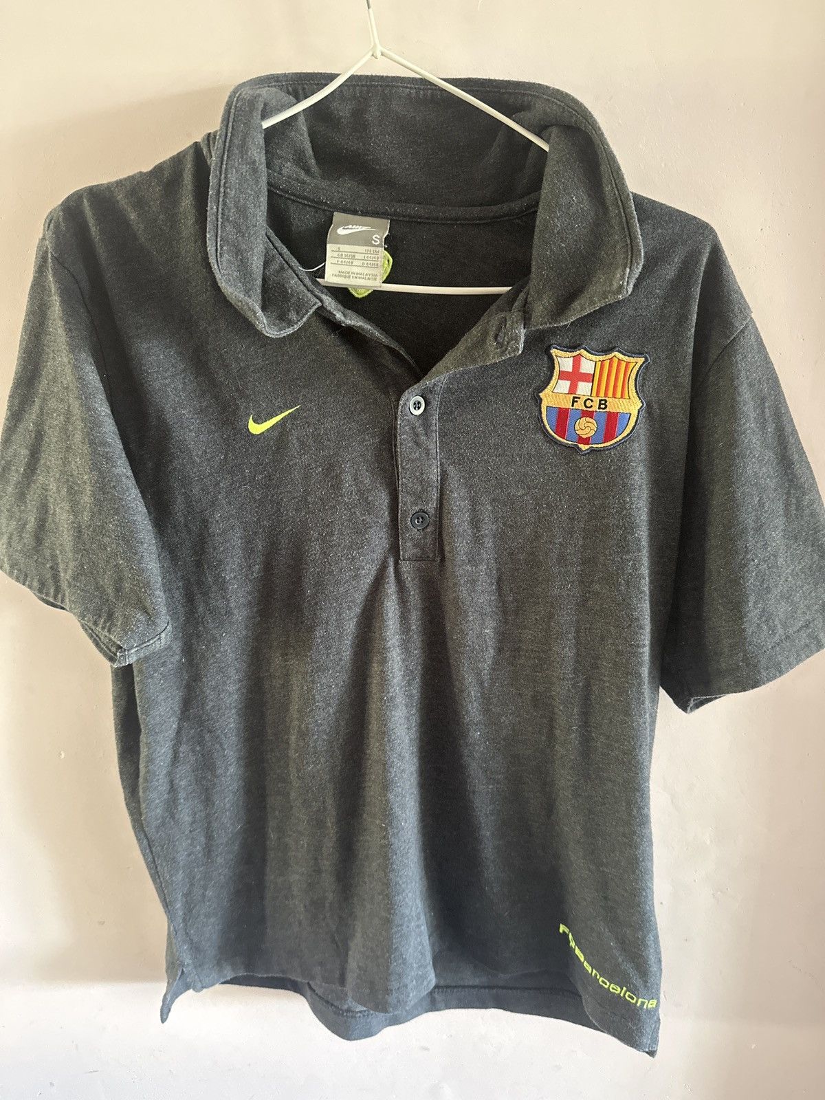 Vintage Polos fc barcelona nike Size US S / EU 44-46 / 1 - 4 Thumbnail
