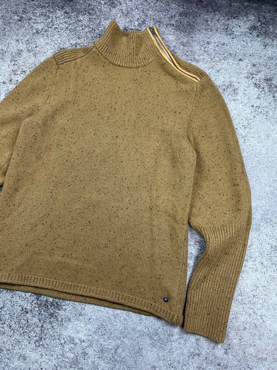 Fendi Fendi Roma FW14 Shoulder Zip Mock Neck Wool Sweater Size US M / EU 48-50 / 2 - 3 Thumbnail