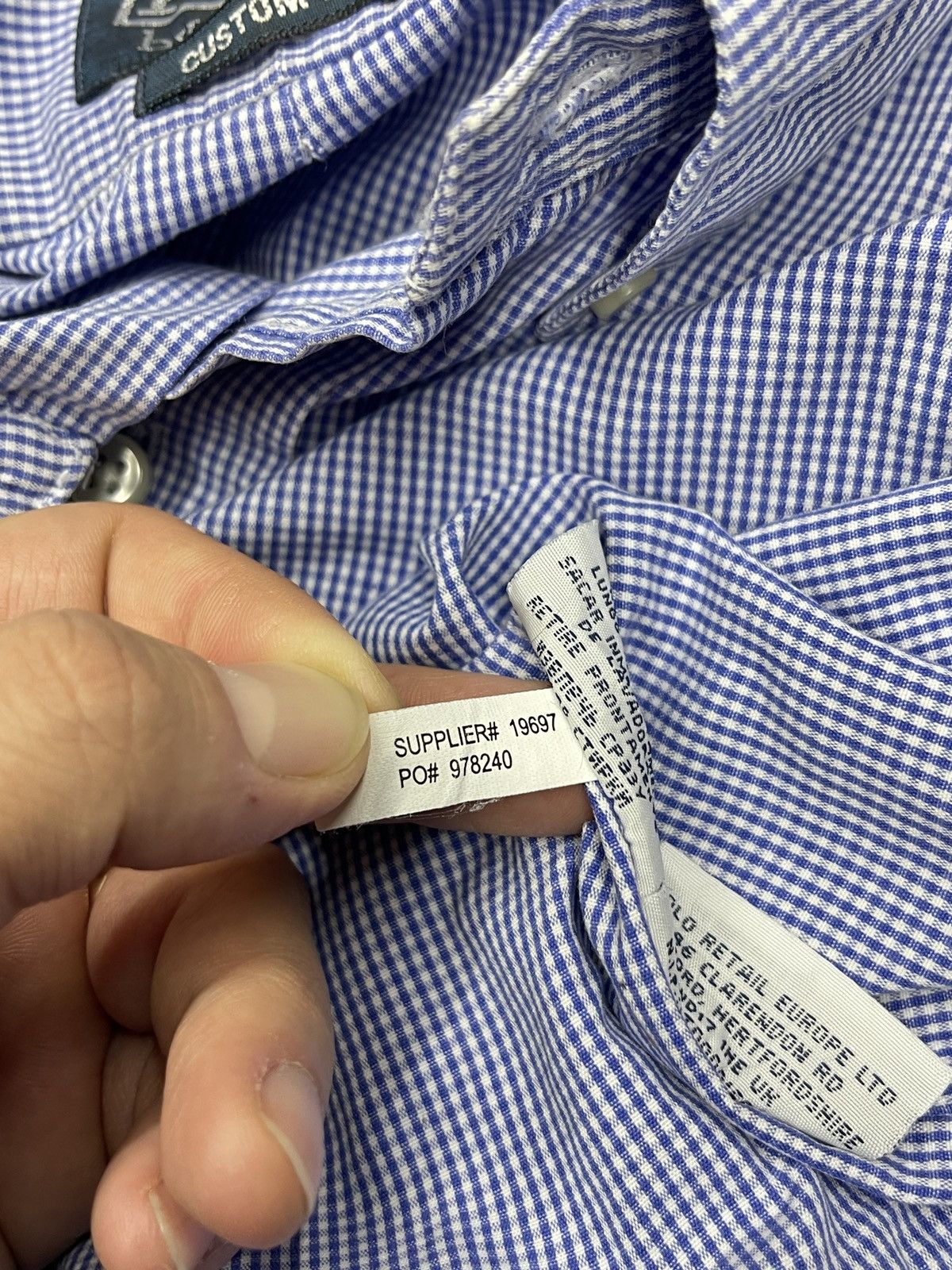 Polo Ralph Lauren Vintage Polo Ralph Lauren Into a cage Shirt Blue Y2K Rugby Size US M / EU 48-50 / 2 - 7 Thumbnail