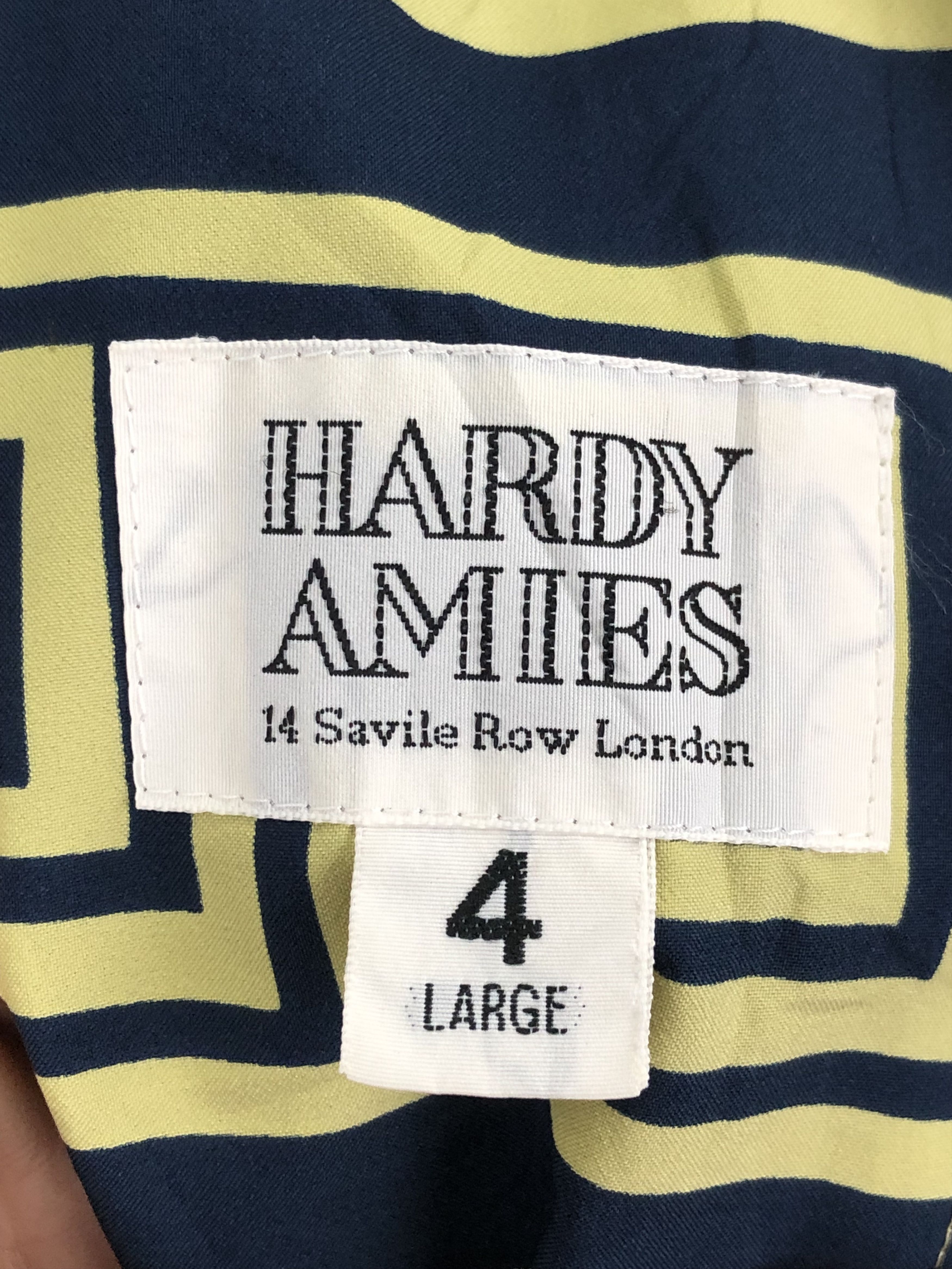 Hardy Amies Vintage Hardy Amies Silk Fullprinted Jacket Size US L / EU 52-54 / 3 - 5 Thumbnail