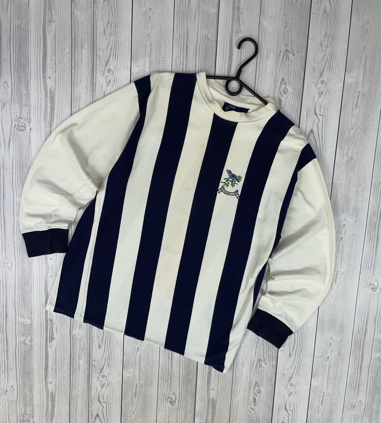 Vintage Vintage West Bromwich Albion striped soccer jersey L Toffs Size US L / EU 52-54 / 3 - 1 Thumbnail