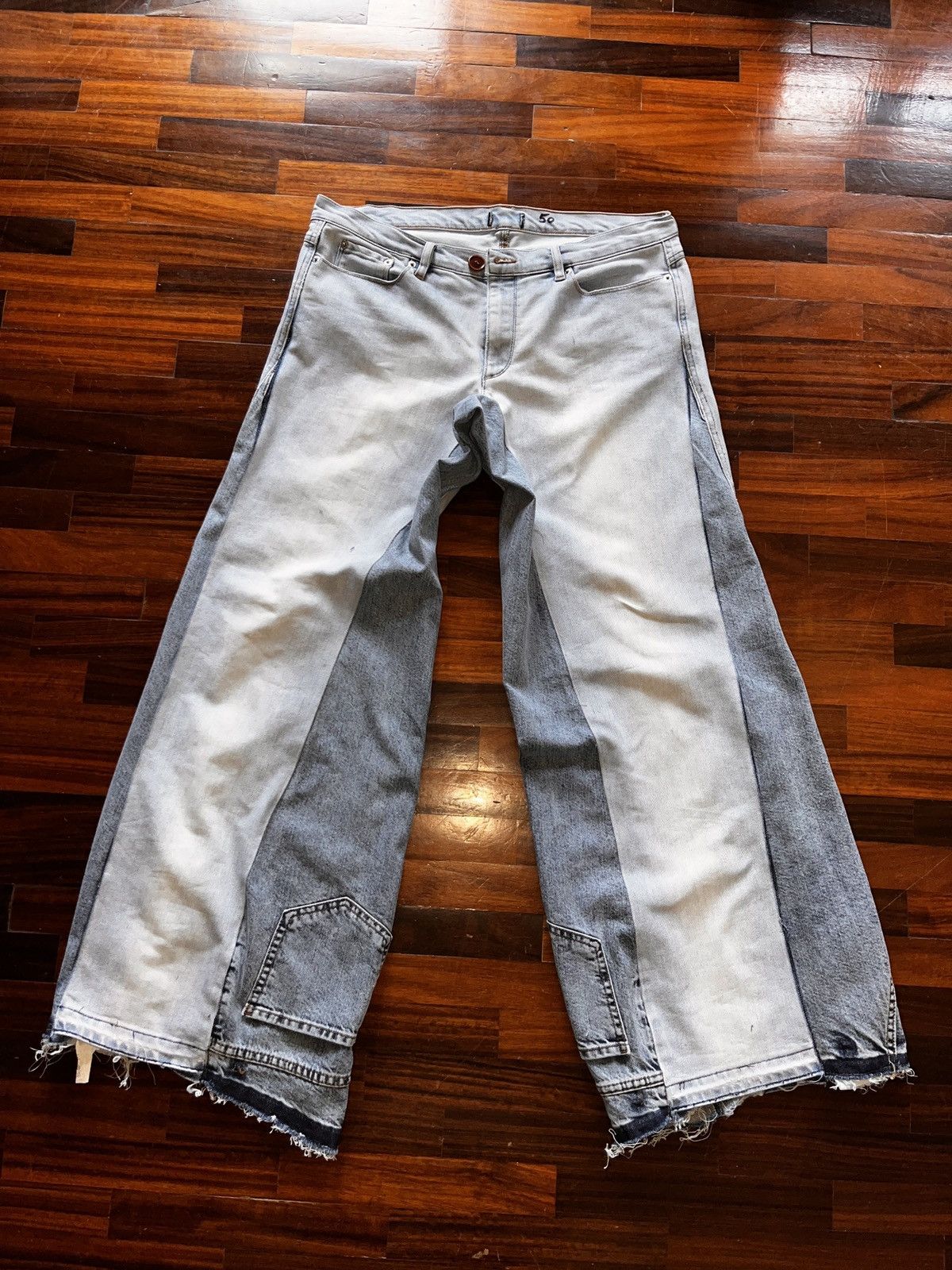 Vintage Custom Jeans Size US 43 - 2 Thumbnail