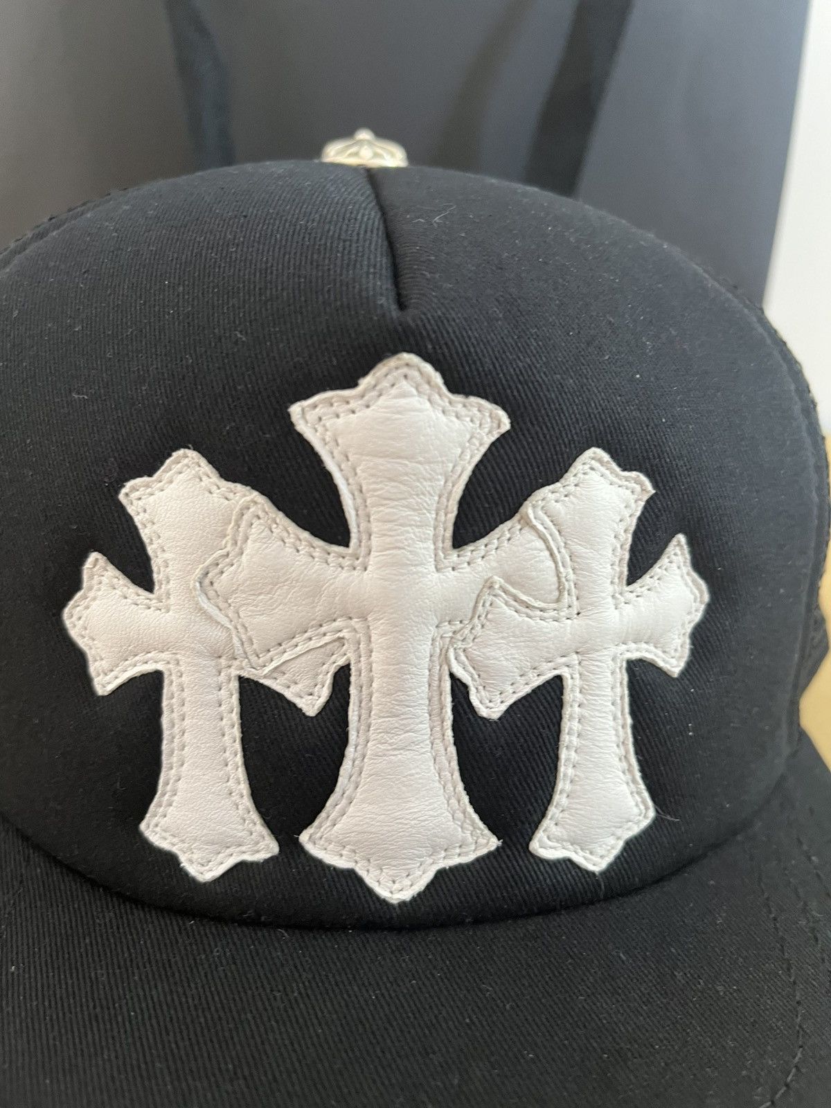 Chrome Hearts Chrome hearts cimetary hat black/white Size ONE SIZE - 2 Thumbnail