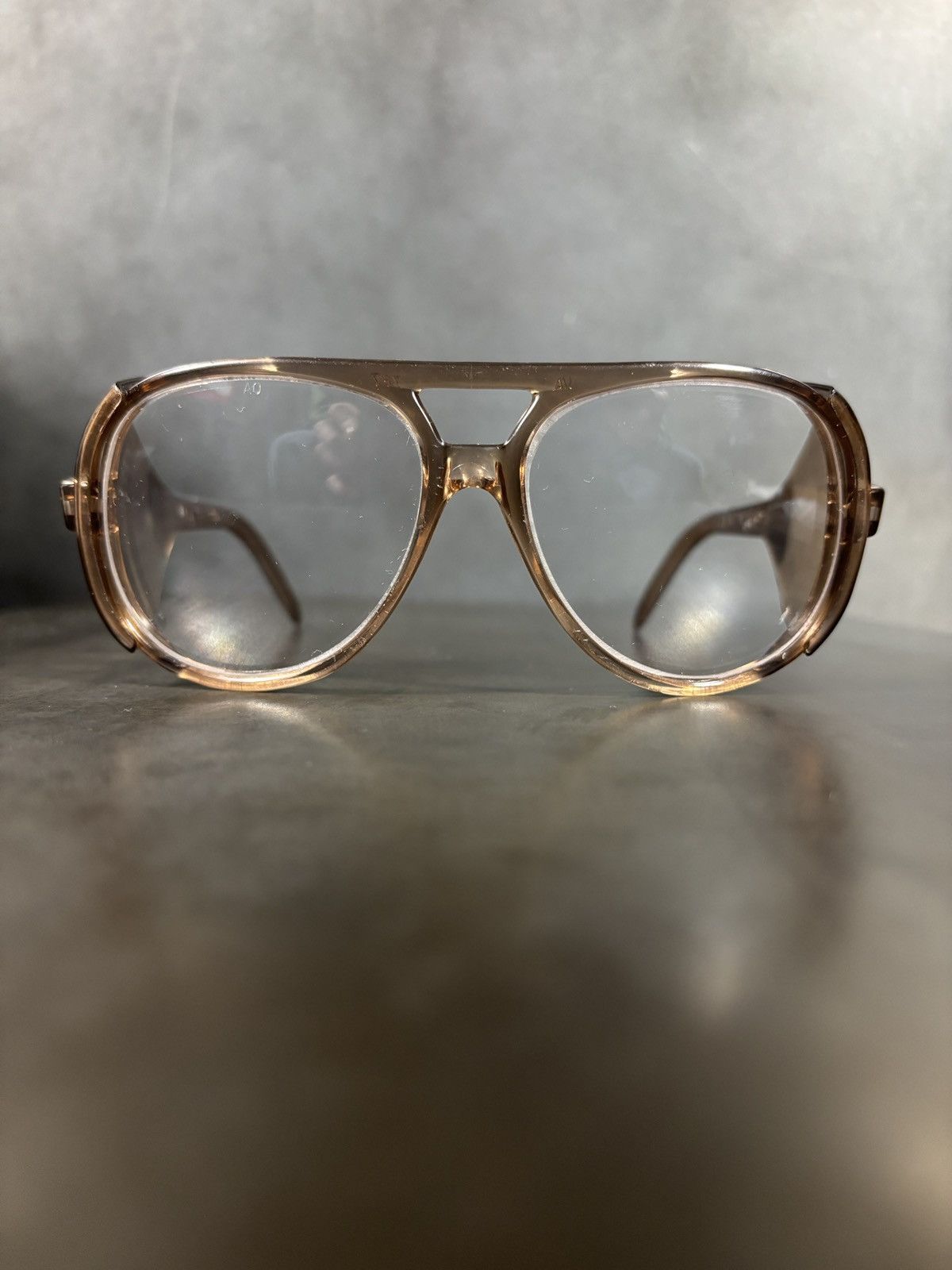 Vintage 1980s Safety Glasses 80s Vintage Sunglasses Protection Large Size ONE SIZE - 3 Thumbnail