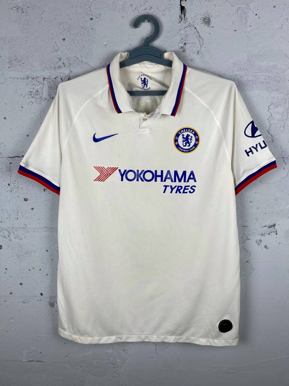 Chelsea Soccer × Vintage CHELSEA HOME 2018 2019 FOOTBALL SHIRT SOCCER JERSEY NIKE L Size US XL / EU 56 / 4 - 1 Thumbnail