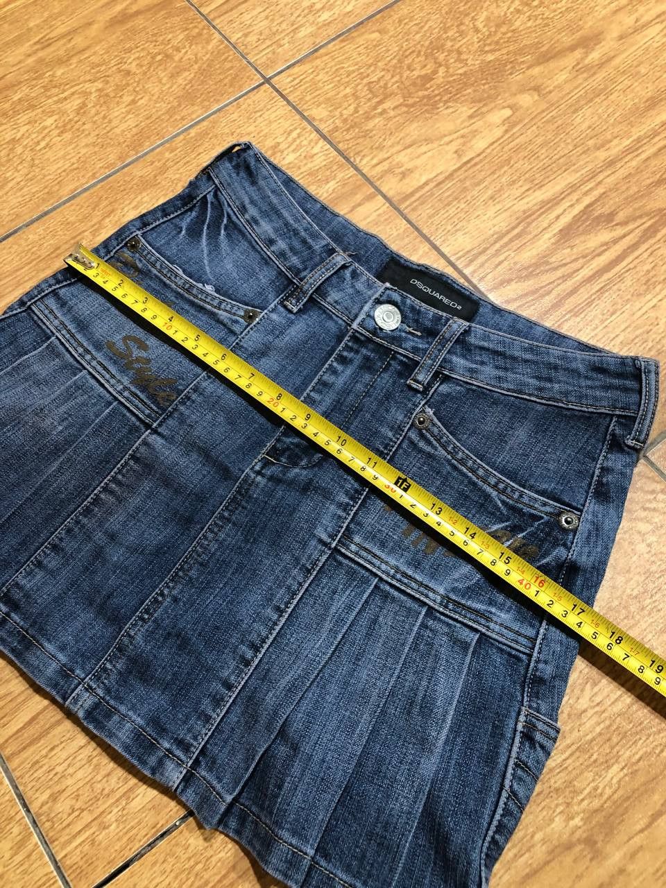 Dsquared2 Vintage Dsquared2 mini pleated denim skirt Mini Size 27" / US 4 / IT 40 - 7 Thumbnail